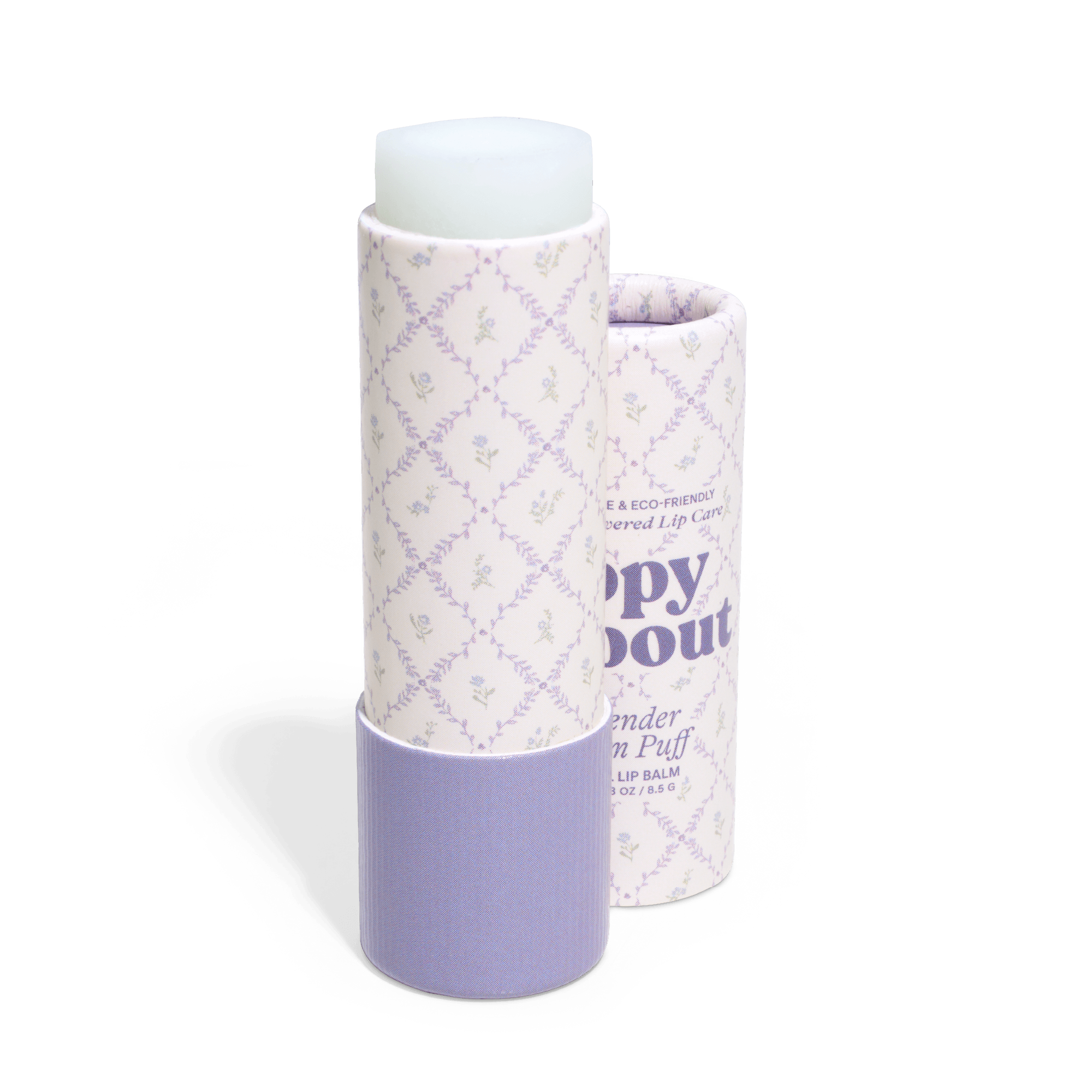 Lavender Cream Puff Lip Balm, Cottage Collection | Poppy and Pout