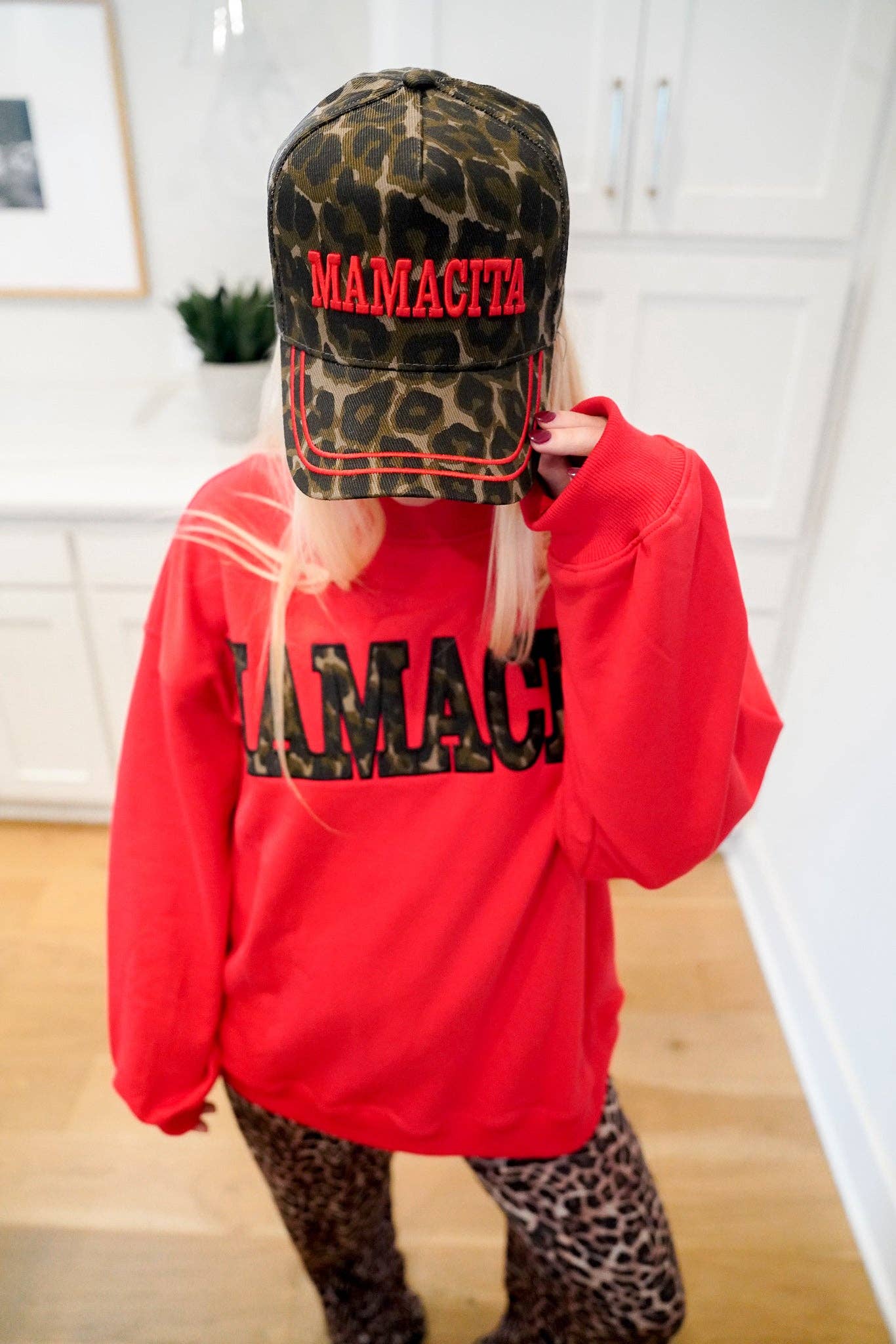 Mamacita - Leopard Vintage Hat | Kenzkustomz
