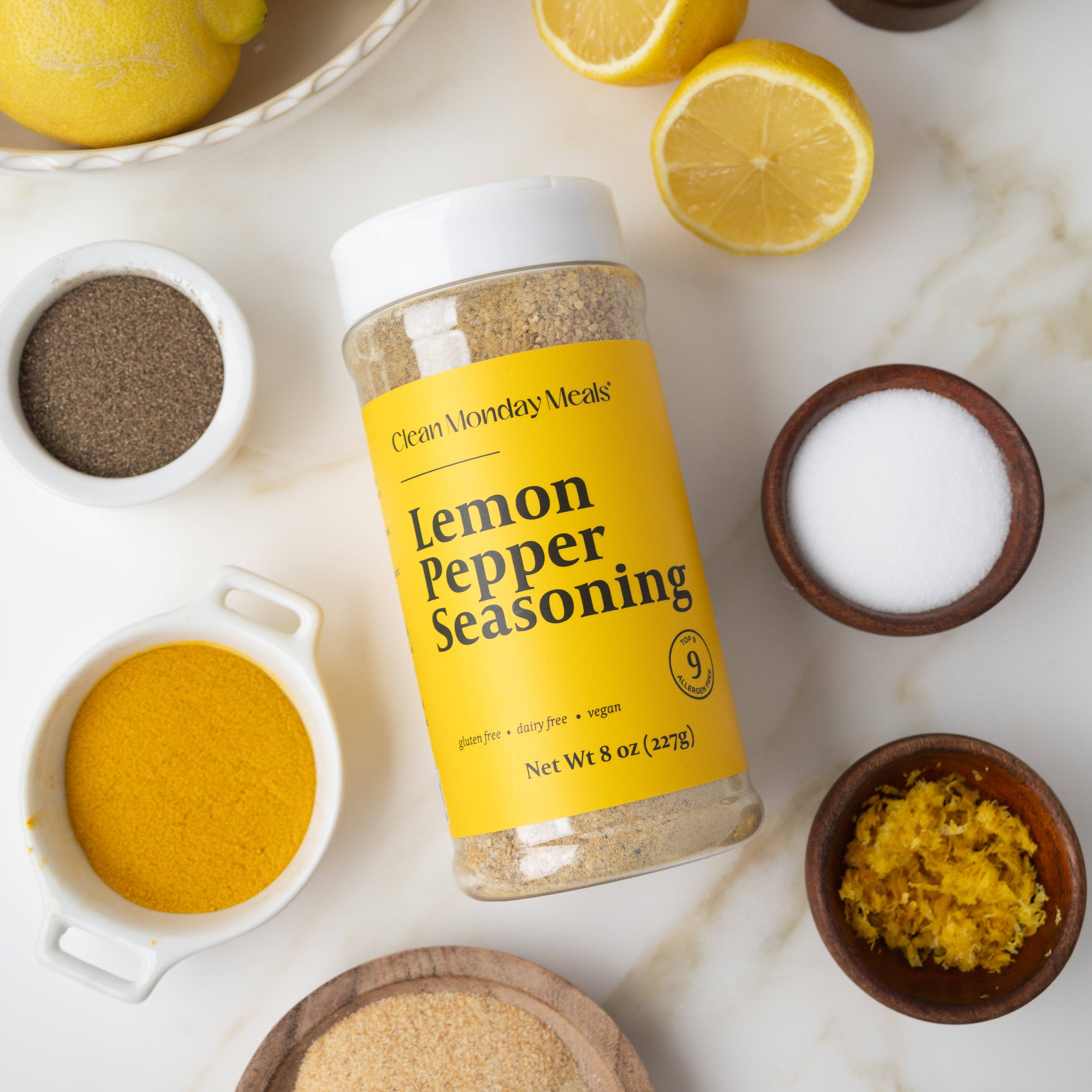 Lemon Pepper Seasoning | Clean Monday Meals