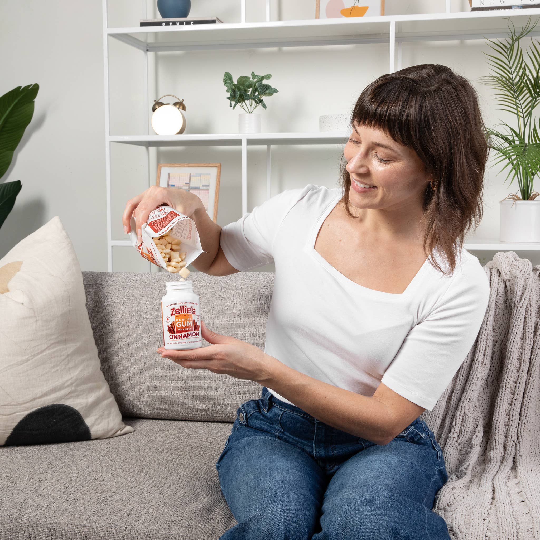 Zellie's Xylitol Dental Gum - Cinnamon | Zellies