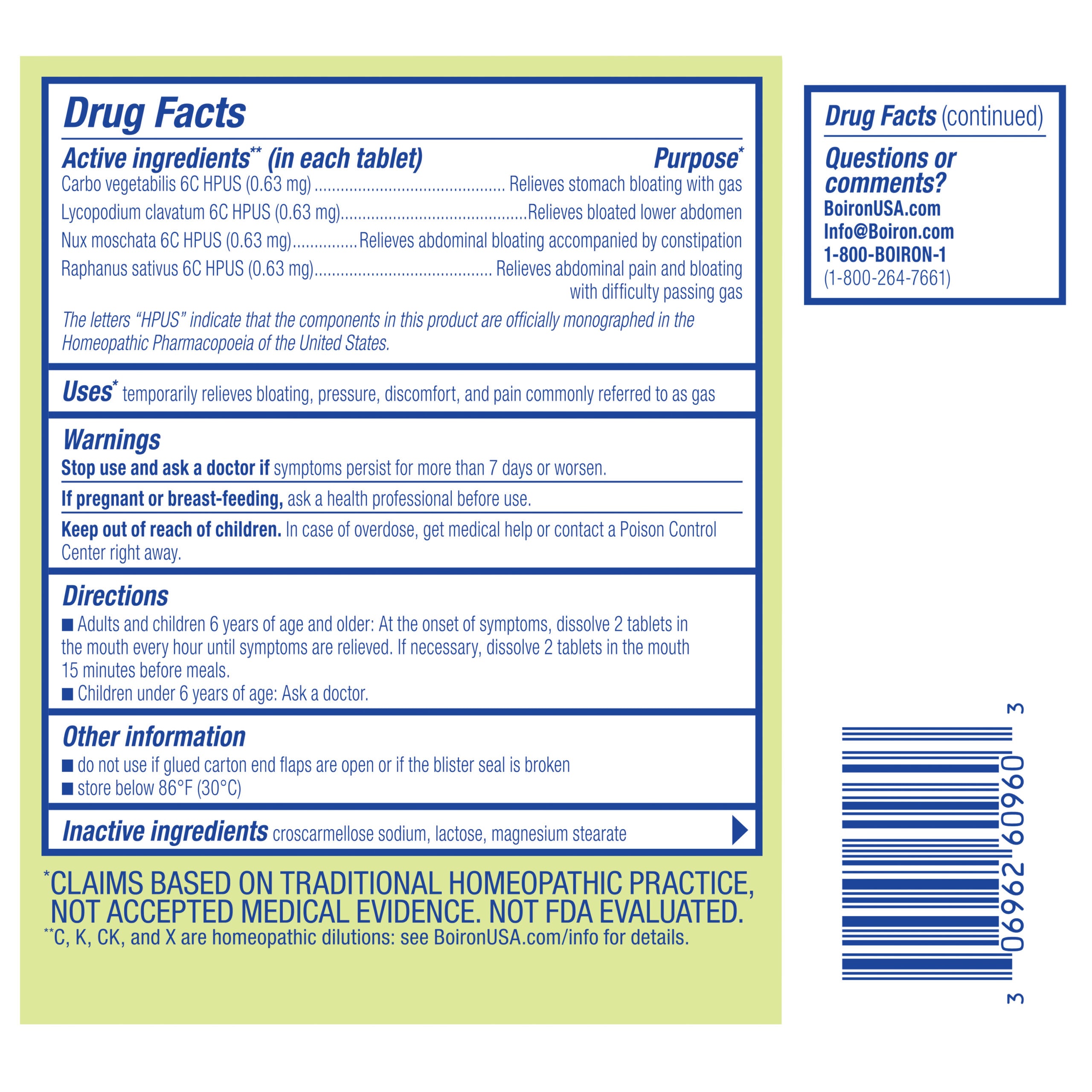 Gasalia Tablets | Boiron