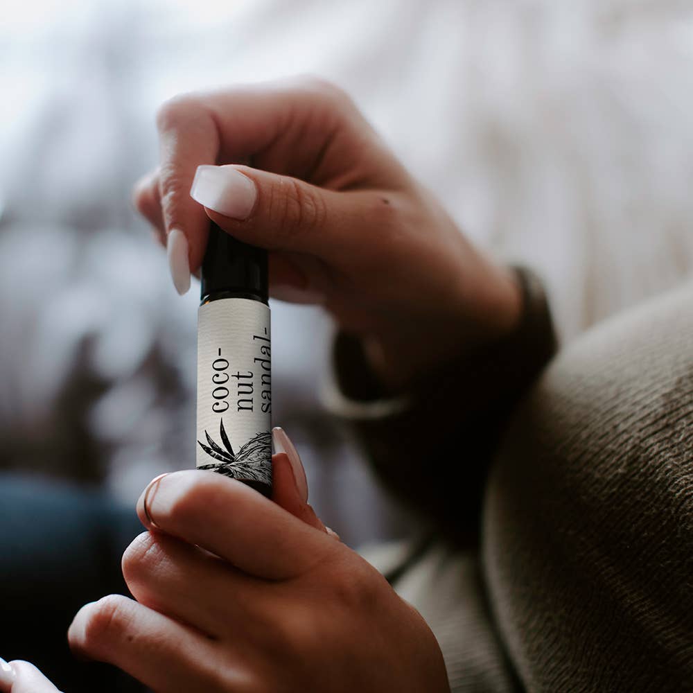Roll-on Perfume Coconut Sandalwood | Broken Top Goods