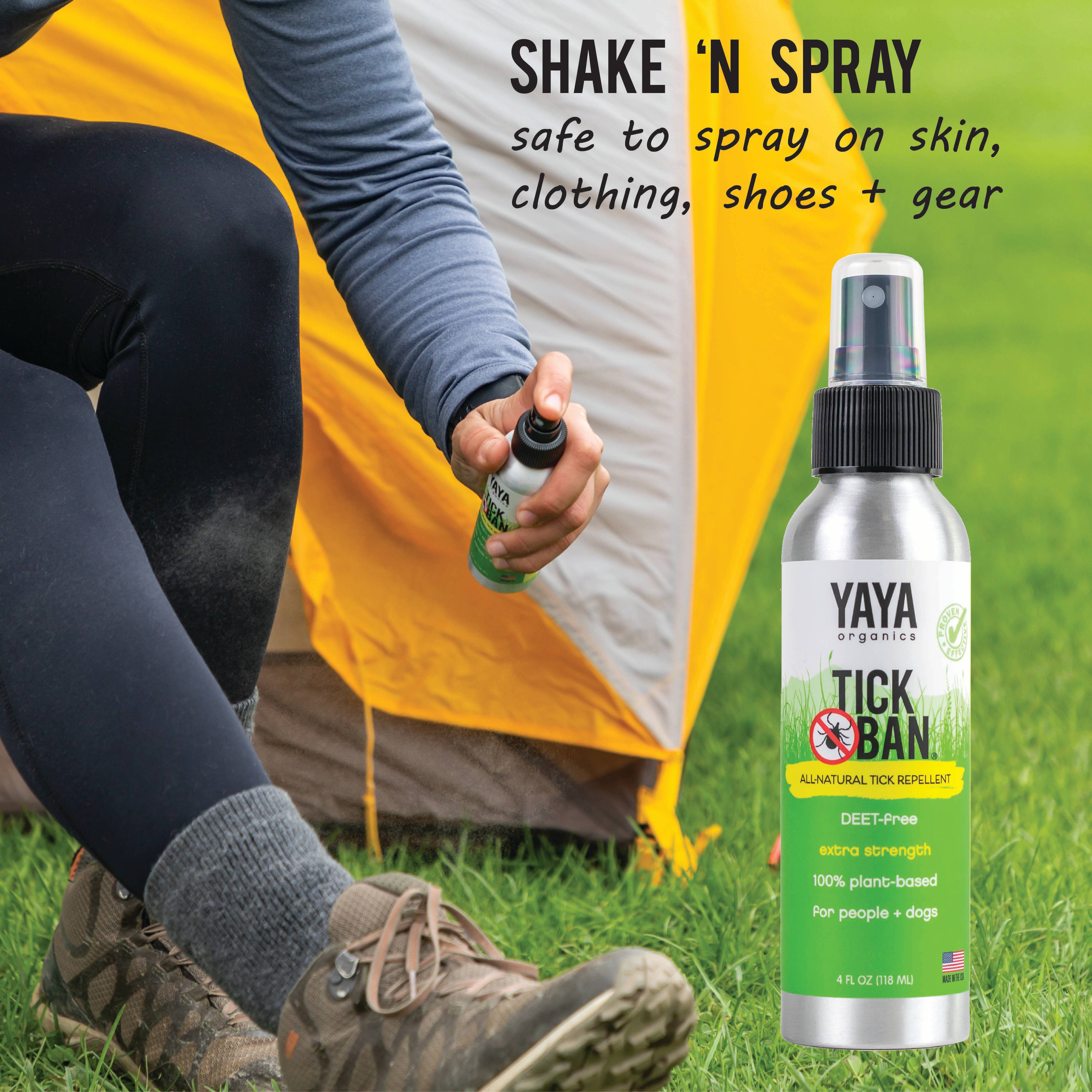 Tick Ban All-Natural Tick Repellent - 4 oz | Yaya