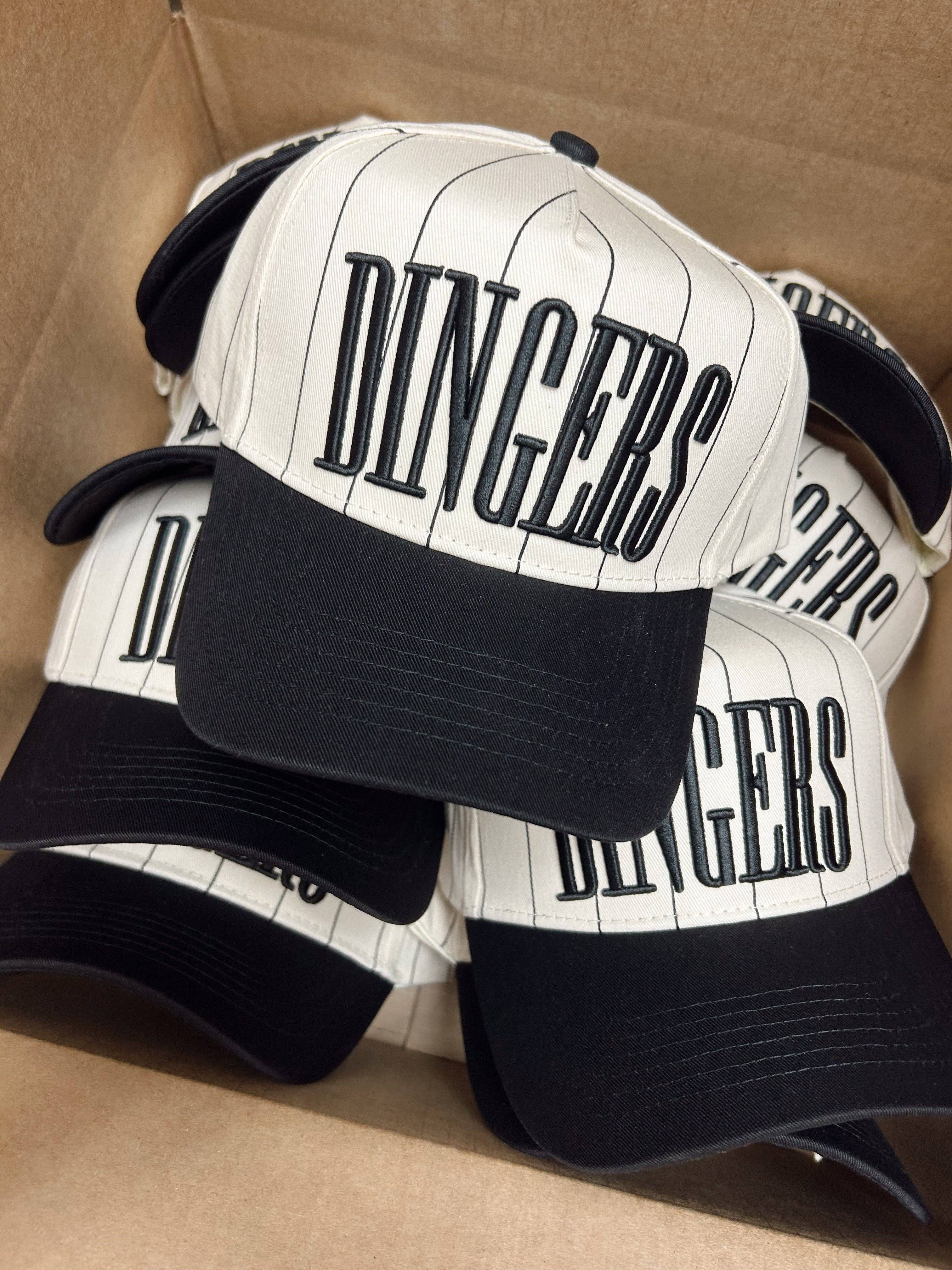 Dingers - Stripe Vintage Trucker Hat | Kenzkustomz