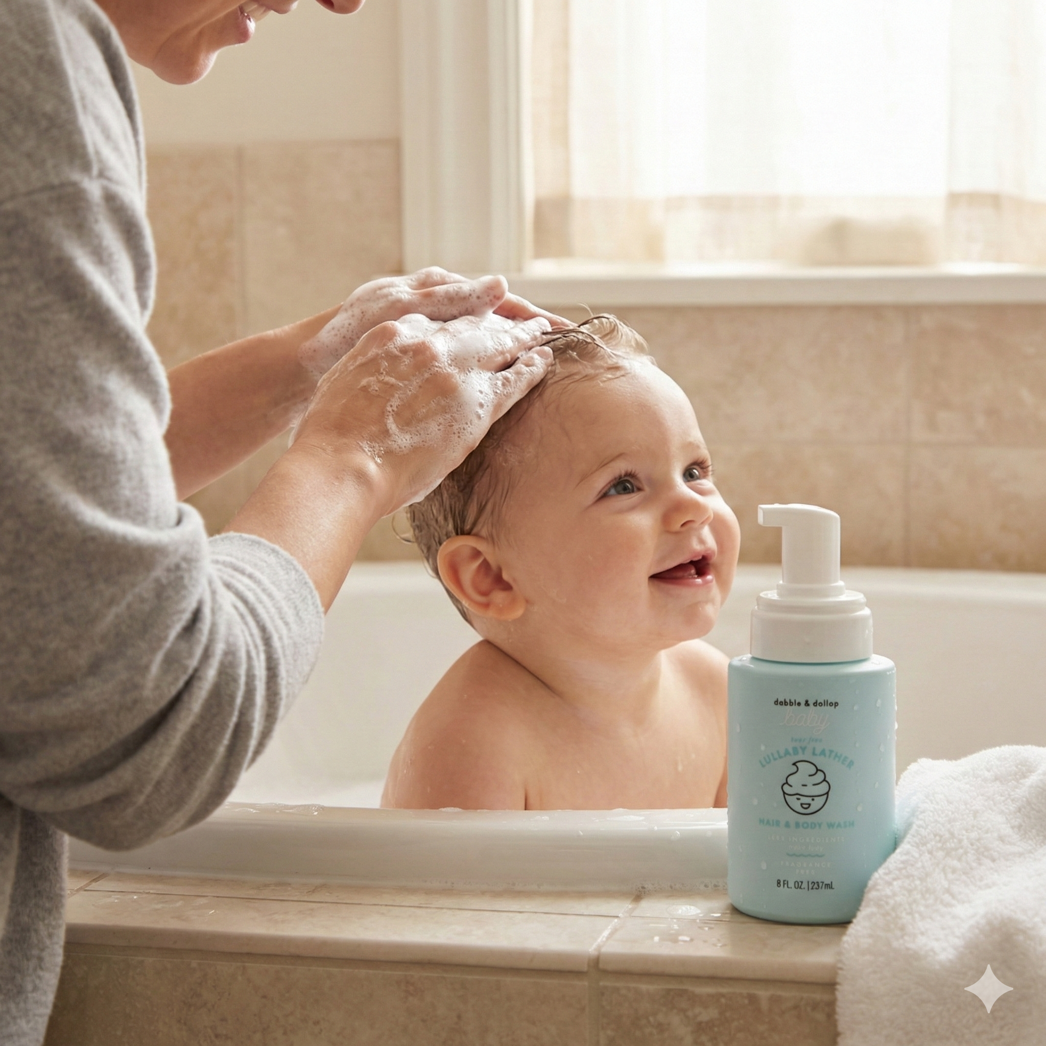 Lullaby Lather Hair & Body Wash | Dabble & Dollup