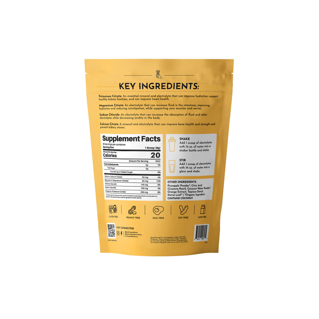Electrolytes | Just Ingredients