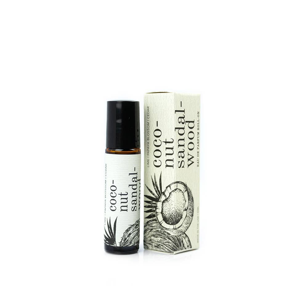 Roll-on Perfume Coconut Sandalwood | Broken Top Goods