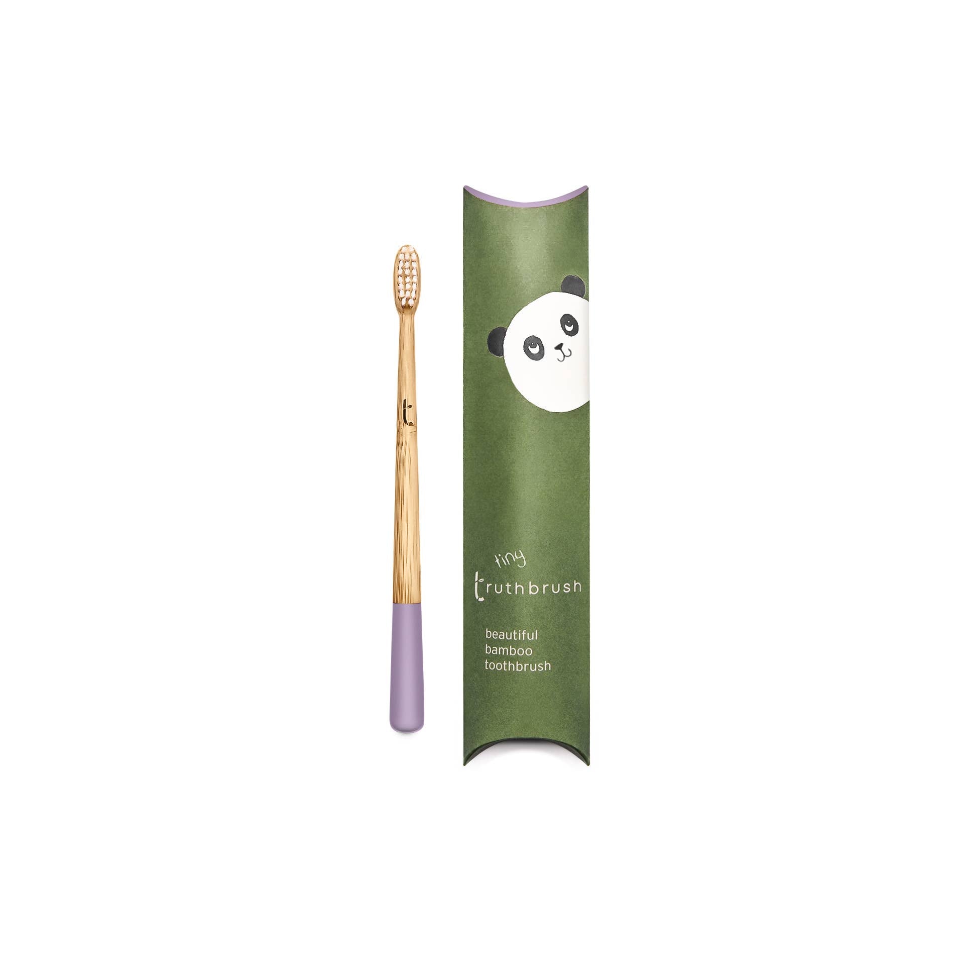 Periwinkle Purple Tiny Truthbrush with soft bristles | Toothbrush LLC