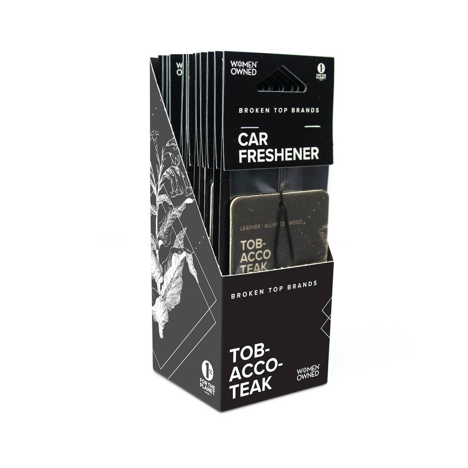 Car Fresheners Tobacco Teak | Broken Top Goods