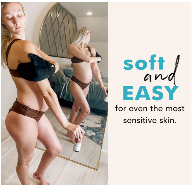 Self Tanner Body & Face Applicator & Exfoliating Glove | Beauty by Earth