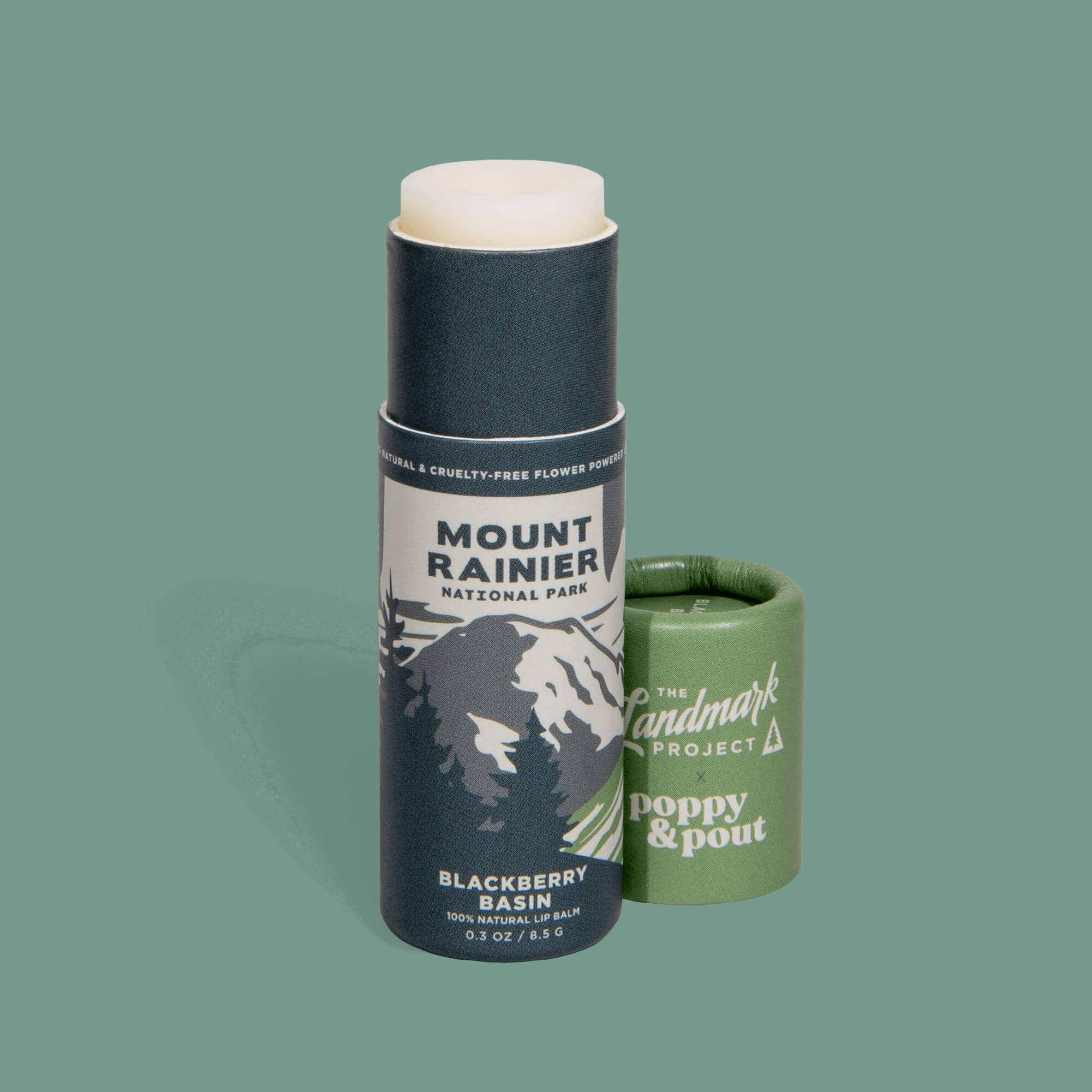 The Landmark Project, Lip Balm, Mount Rainier Blackberry Basin | Poppy and Pout
