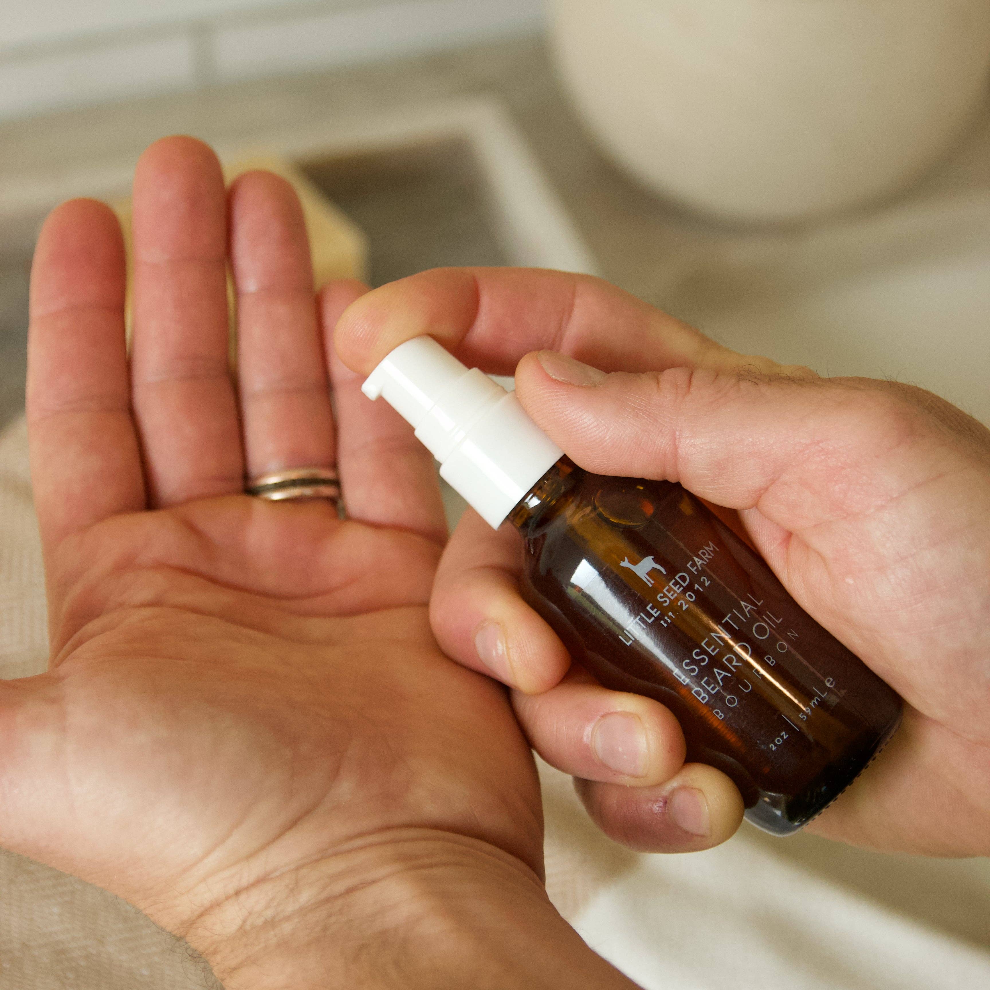 Bourbon Beard Oil | Little Seed Farm