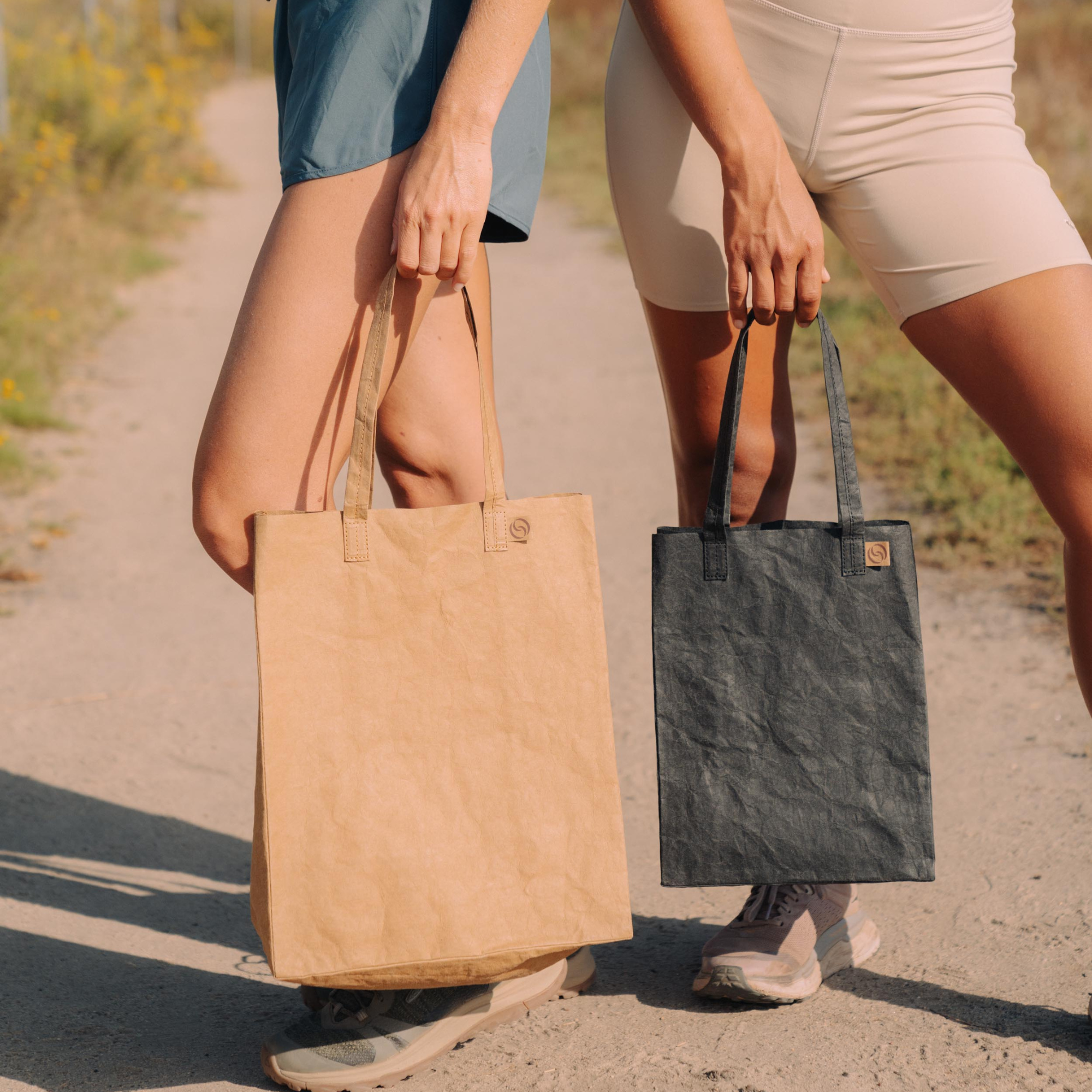 Market Tote Mini, Reusable Vegan Leather Shopping Bag | Out of the woods