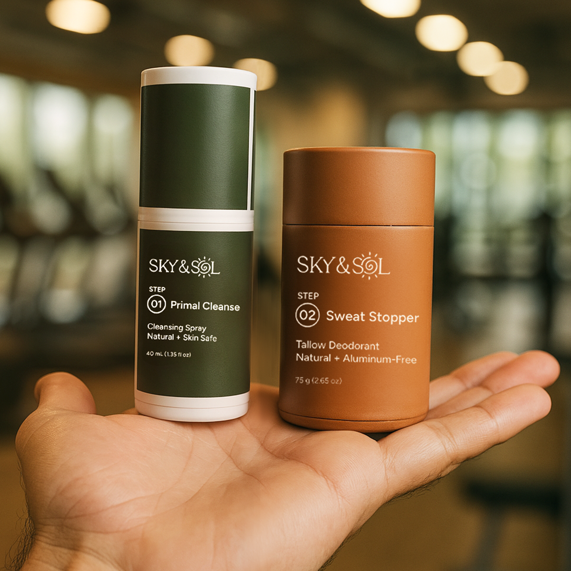 Two-Step Freshness Formula Deodorant | Sky and Sol