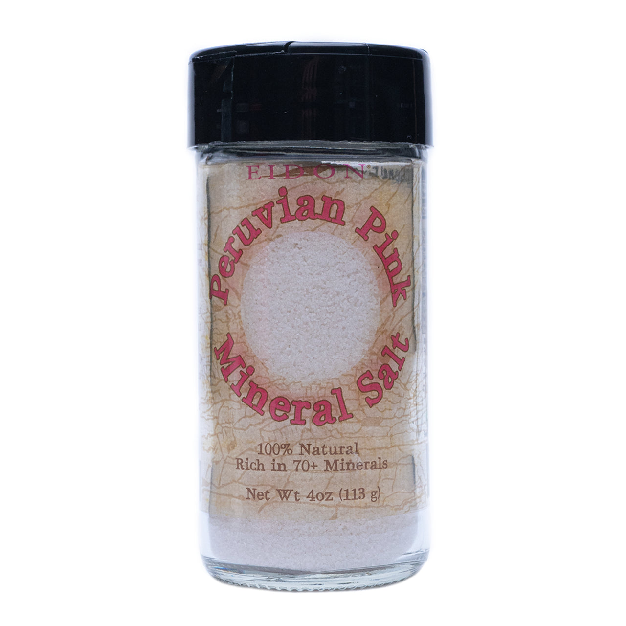 Peruvian Pink Mineral Salt | Eidon Ionic Minerals