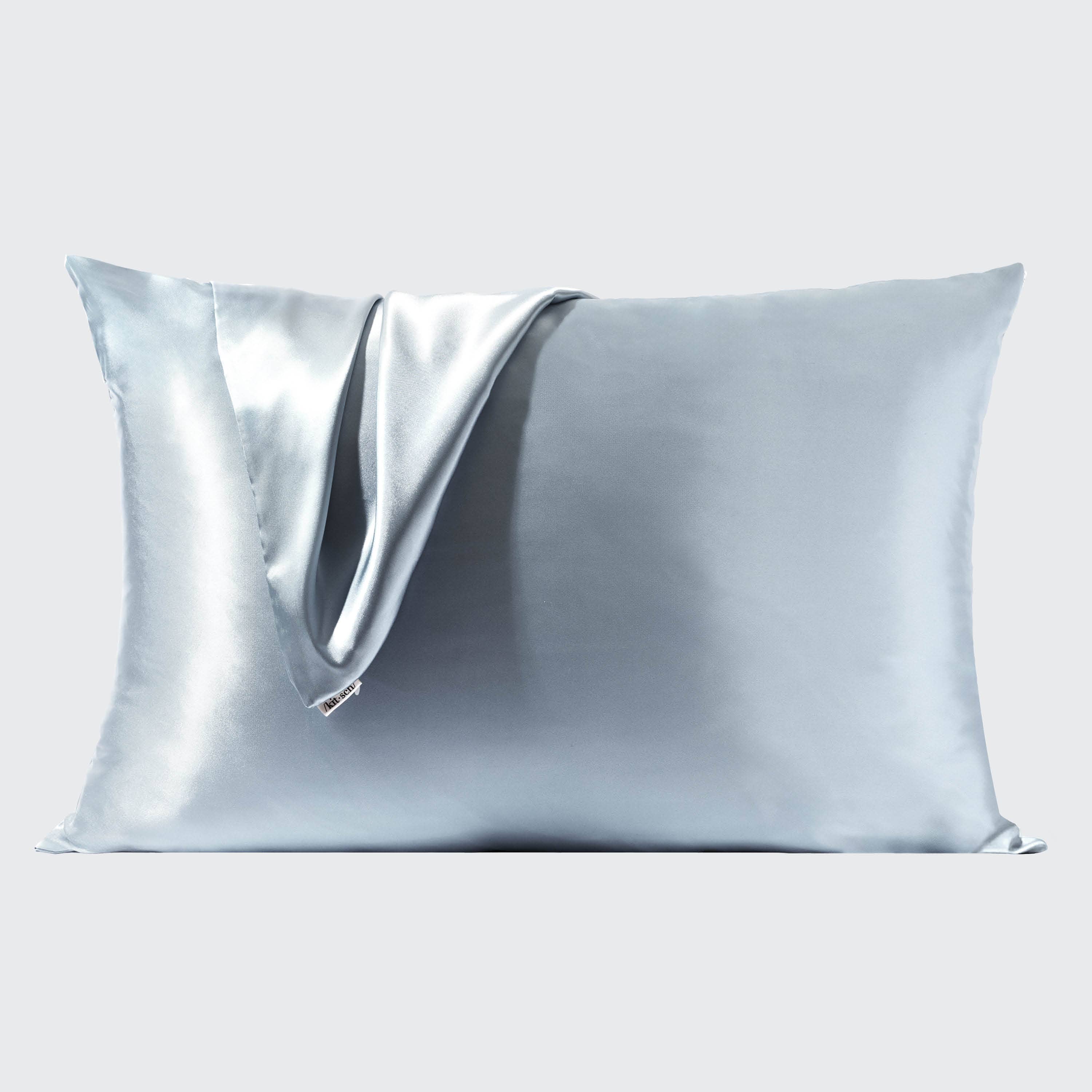 Satin Pillowcase Standard - Haze Blue | KITSCH