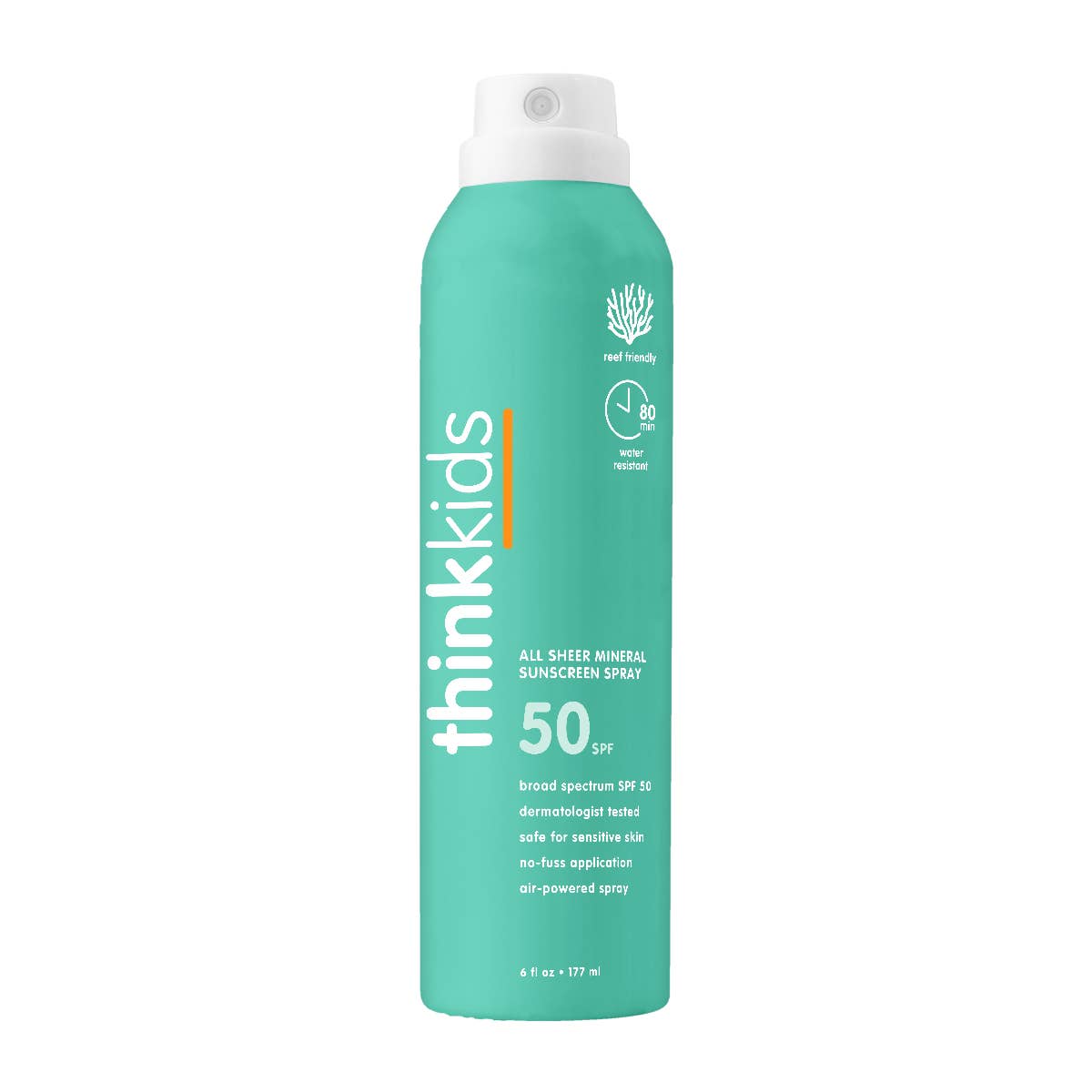 Kids SPF 50 Sheer Mineral Sunscreen Spray | ThinkSun