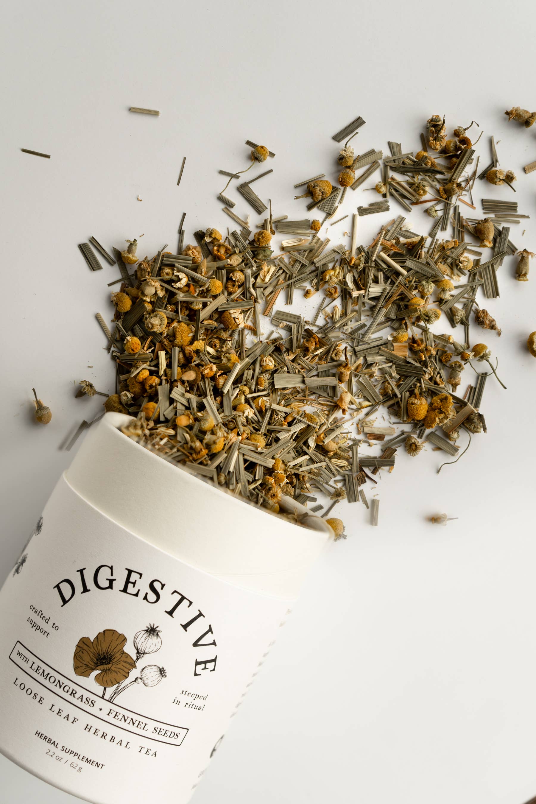 Digestive Blend Loose Leaf Herbal Tea | Gut Health & Comfort | Growing Up Rooted