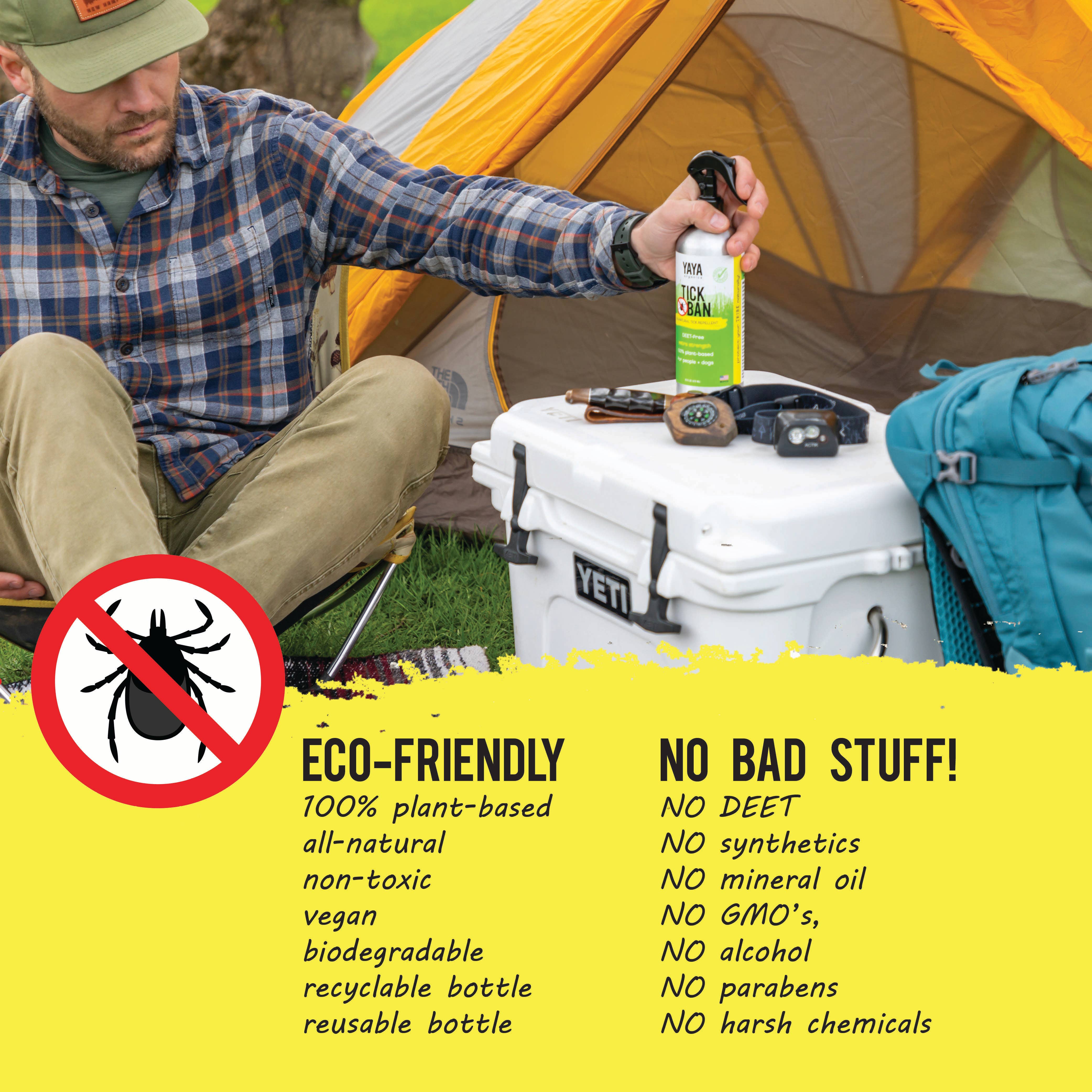 Tick Ban All-Natural Tick Repellent - 16 oz | Yaya