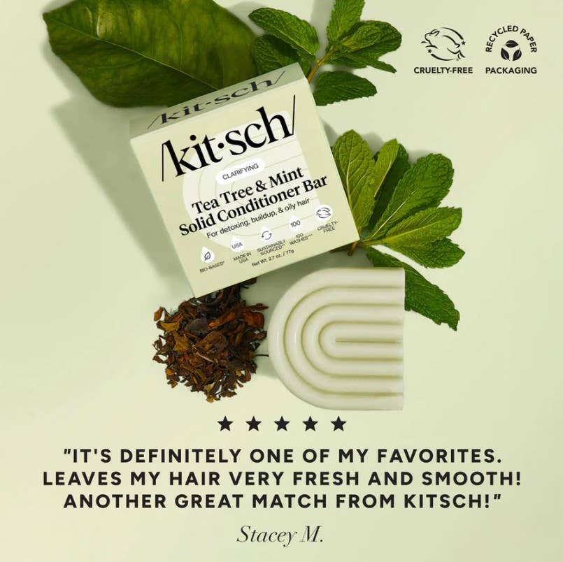 Tea Tree & Mint Clarifying Conditioner Bar | KITSCH