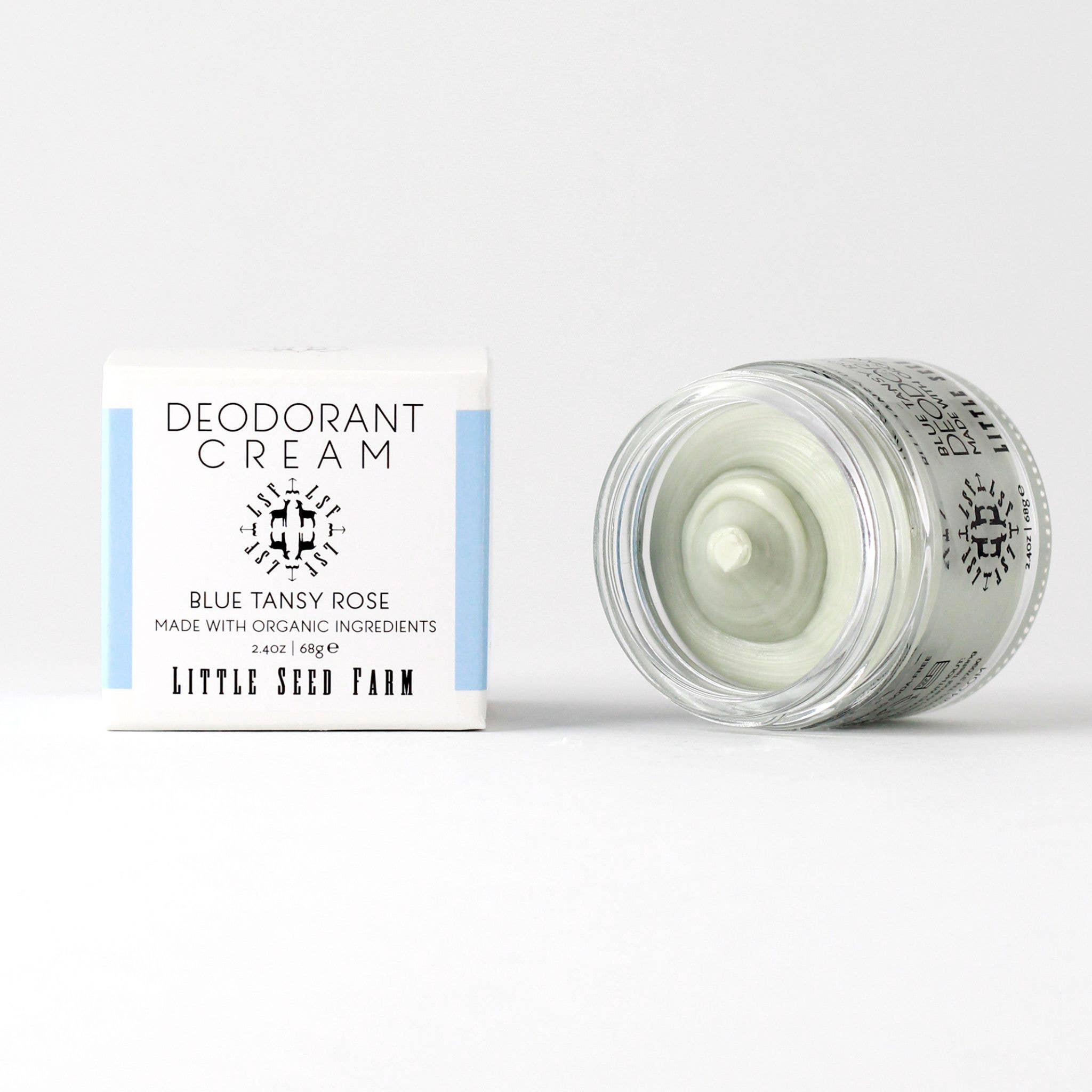 Blue Tansy Rose Deodorant Cream | Little Seed Farm