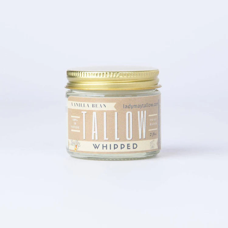 Whipped Tallow Vanilla Moisturizer | Lady May Tallow