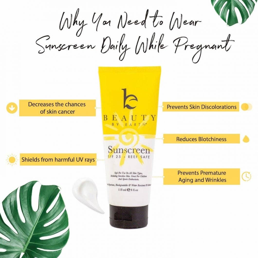 Mineral Body Sunscreen Location SPF 25, 4oz | Beauty By Earth