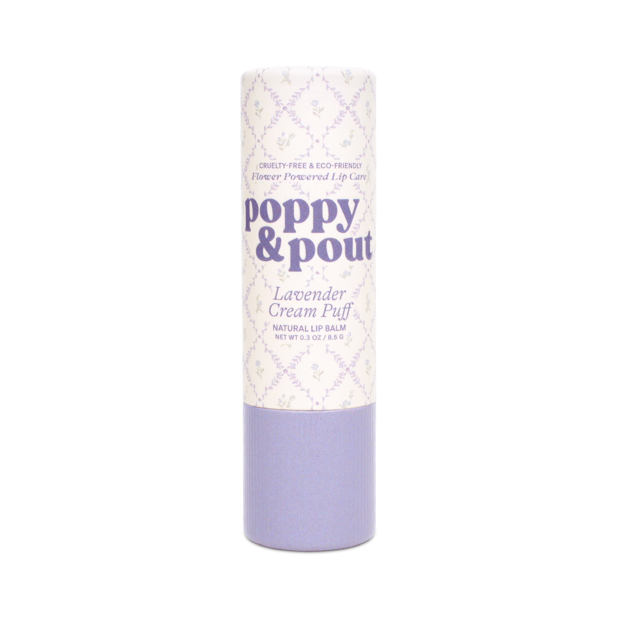 Lavender Cream Puff Lip Balm, Cottage Collection | Poppy and Pout