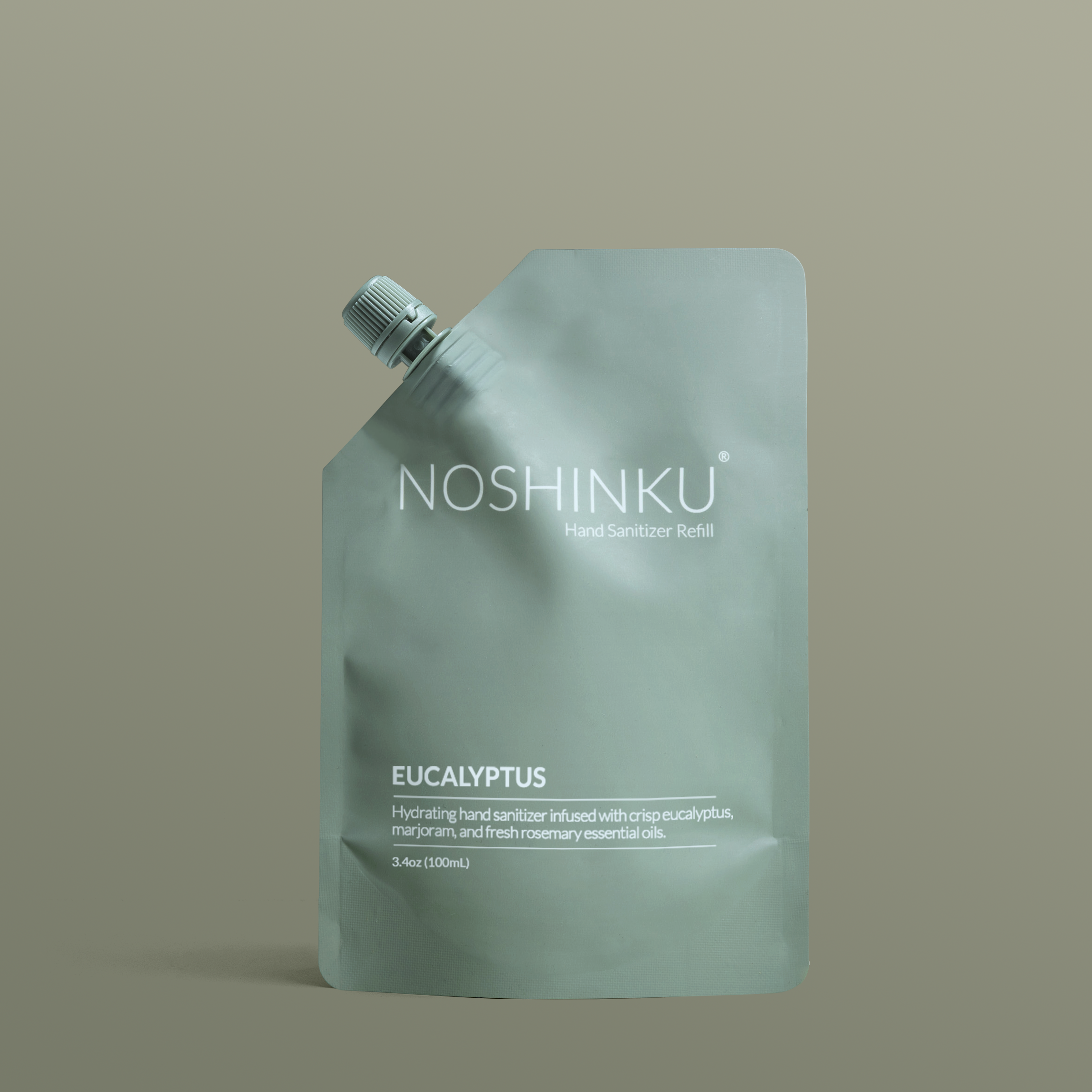 Eucalyptus Rosemary Hand Sanitizer Refill Pouch | Noshinku