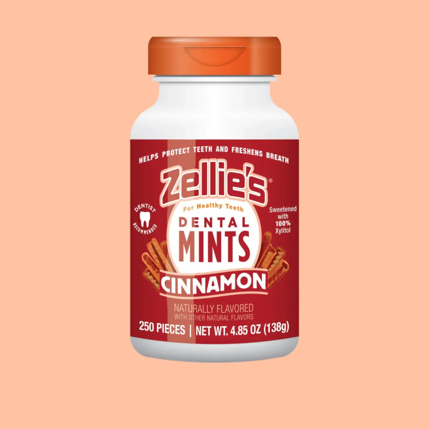 Zellie's Xylitol Dental Mints - Cinnamon | Zellies