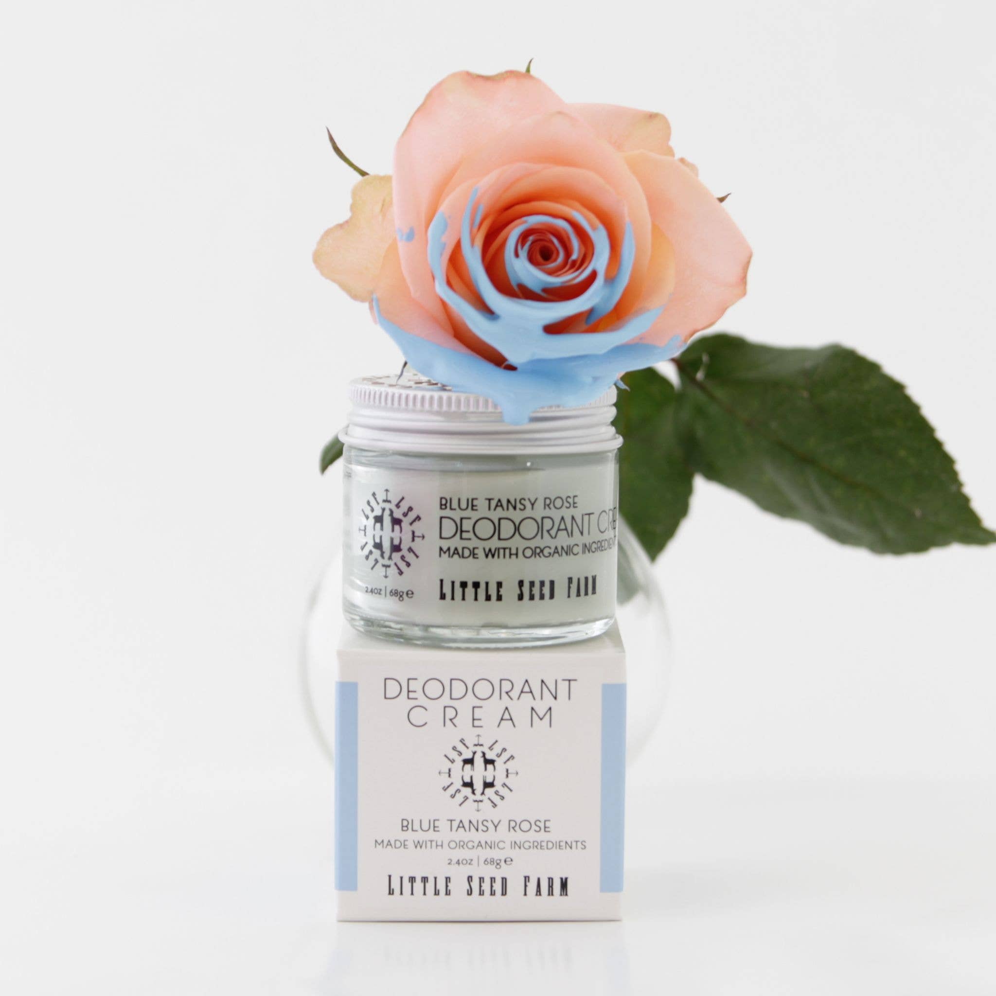 Blue Tansy Rose Deodorant Cream | Little Seed Farm