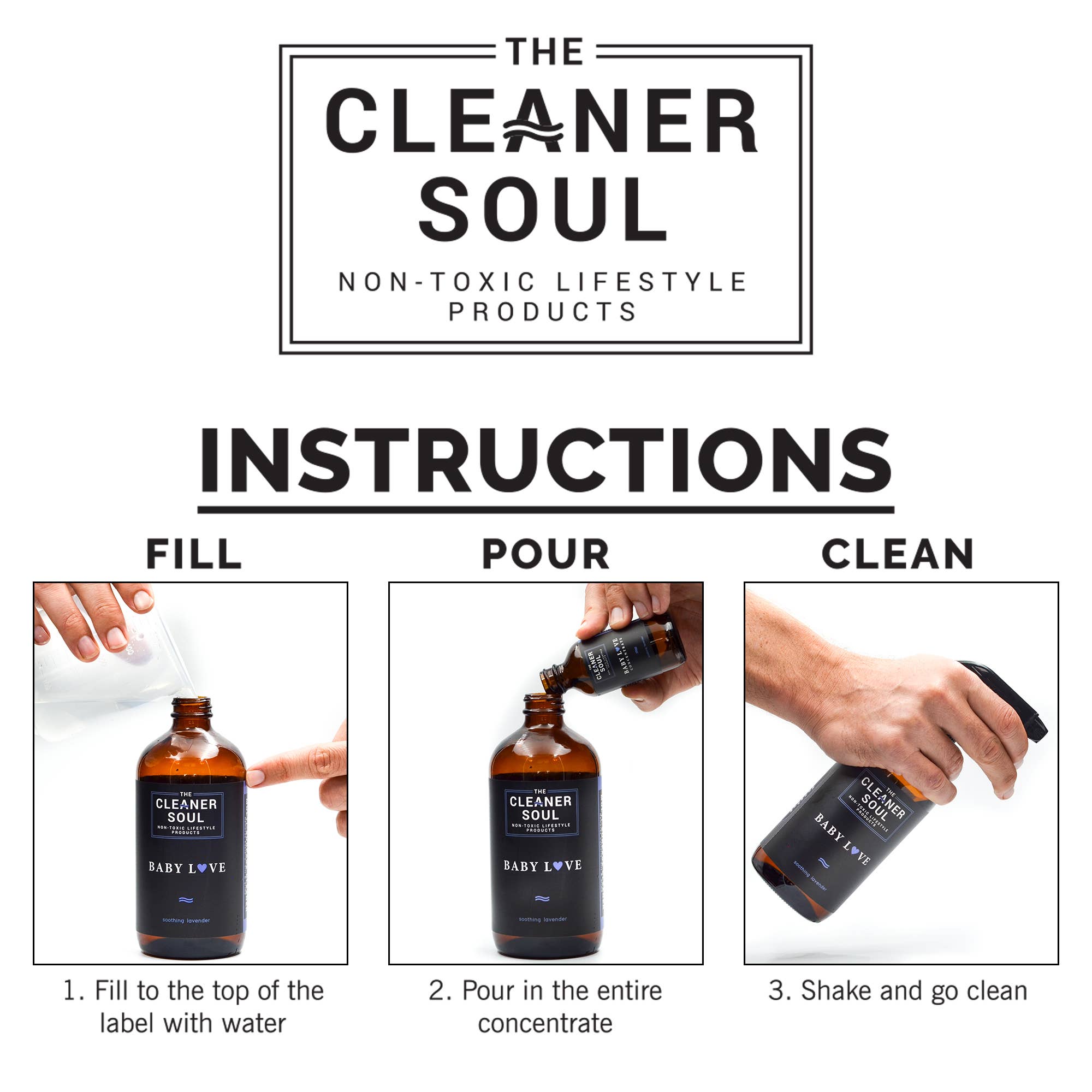 Cleaner Soul Spray (16oz)| Multi Purpose Cleaner