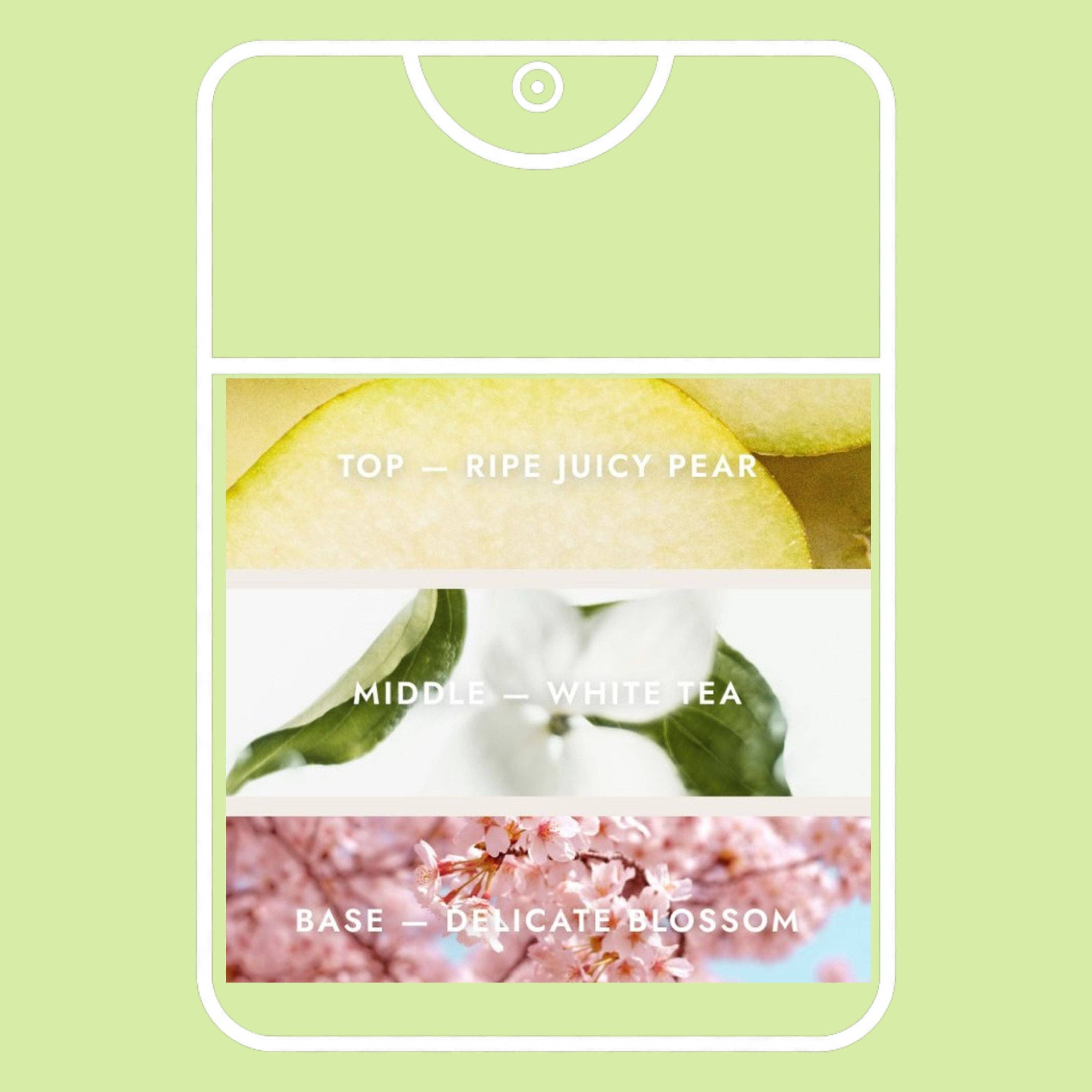 Pear Blossom Tea Hydrating Pocket Hand Sanitizer | Noshinku