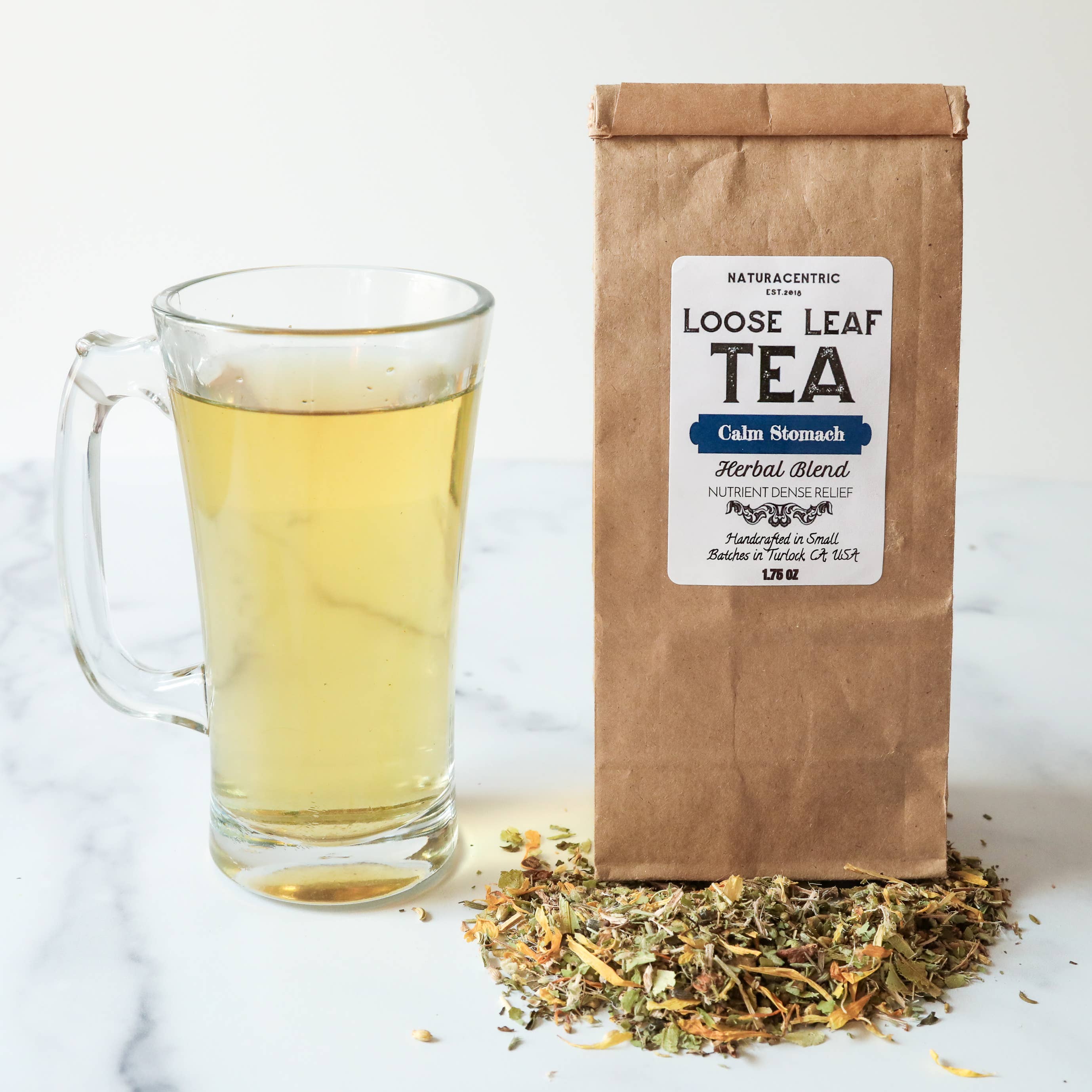 Calm Stomach Loose Leaf Tea |Naturacentric