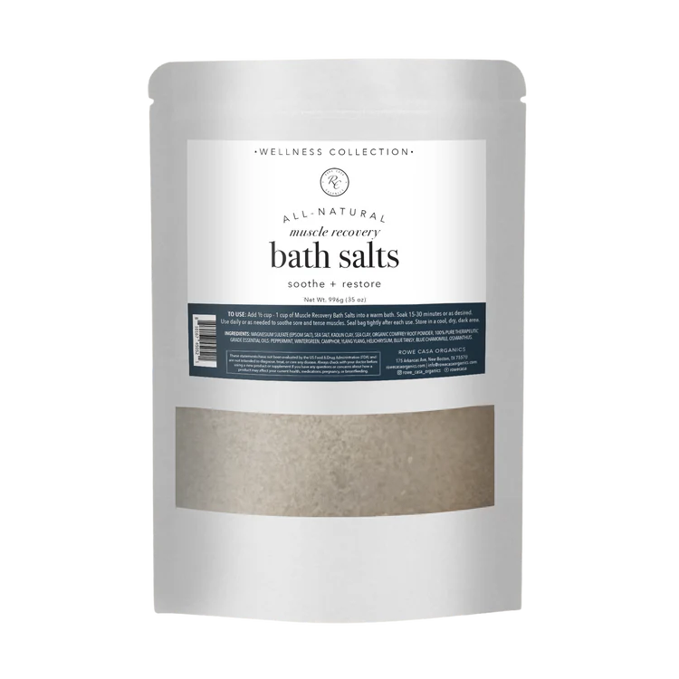 Muscle Recovery Bath Salts | Rowe Casa