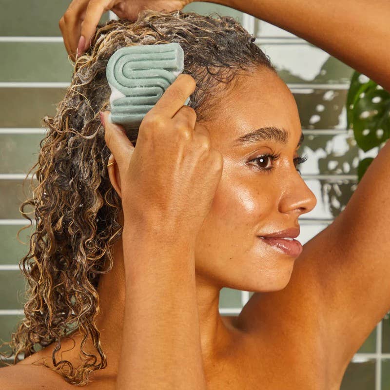 Rosemary & Biotin Volumizing Shampoo & Conditioner Bar Combo | KITSCH