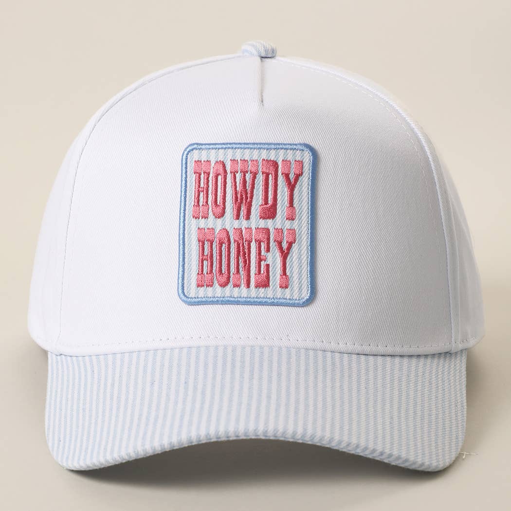 HOWDY HONEY Baseball Cap | Fashion City