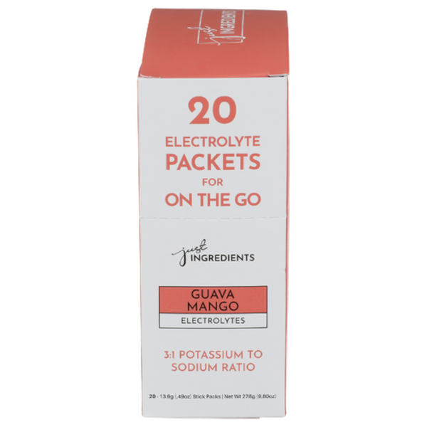 Electrolyte Powder Box 20 Pack | Just Ingredients