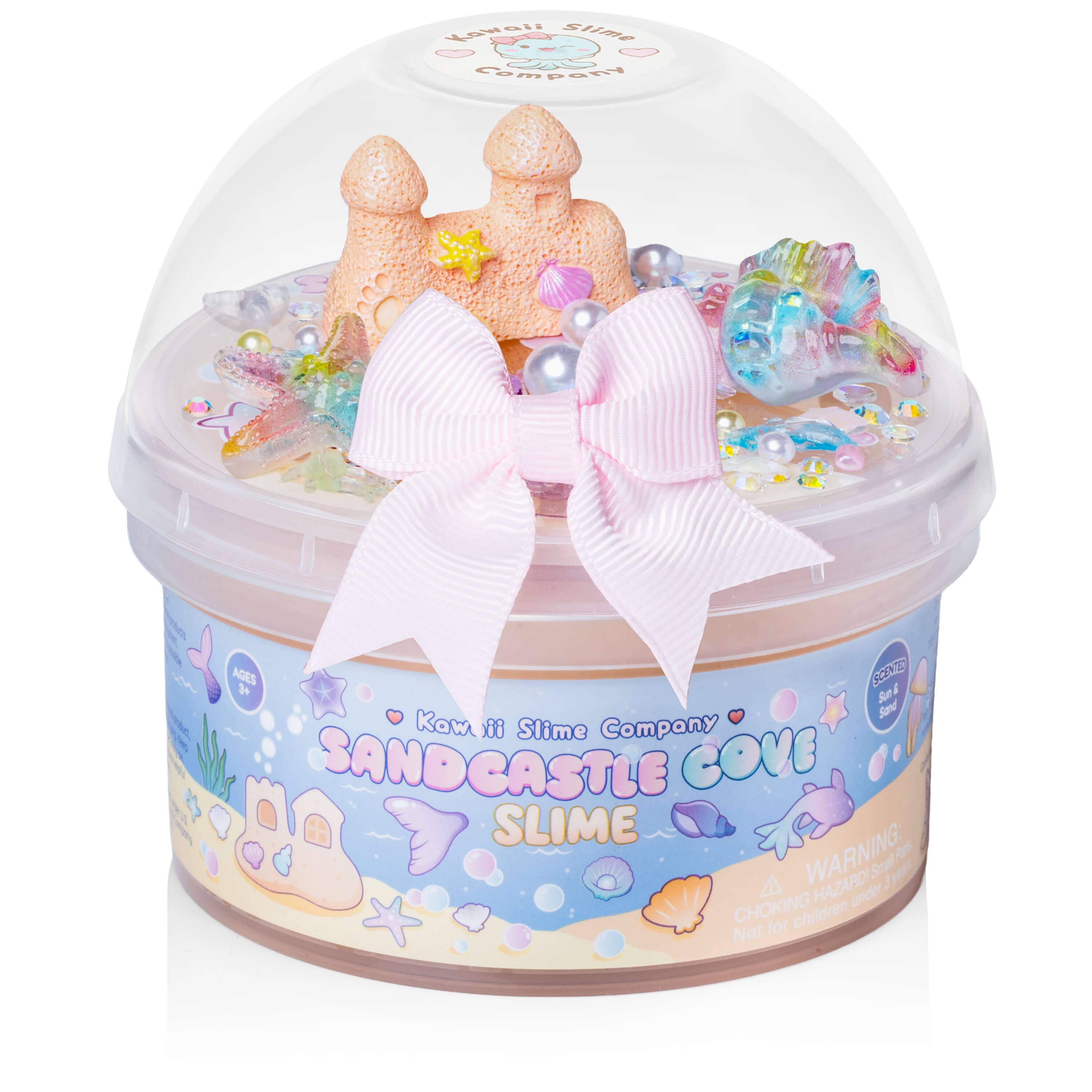 Sandcastle Cove Signature Dome™ Slime | Kawaii Slime