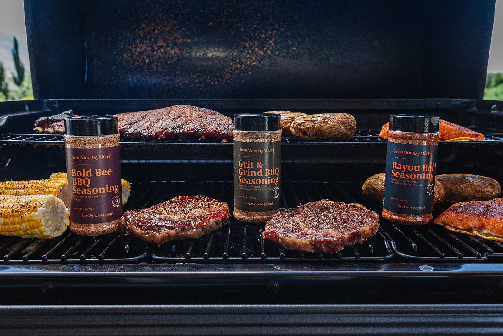 Grit & Grind BBQ Seasoning | Clean Monday Meals