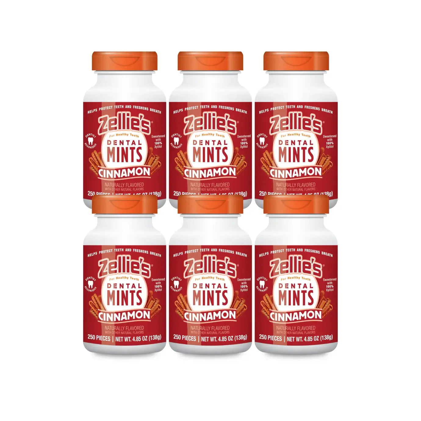 Zellie's Xylitol Dental Mints - Cinnamon | Zellies