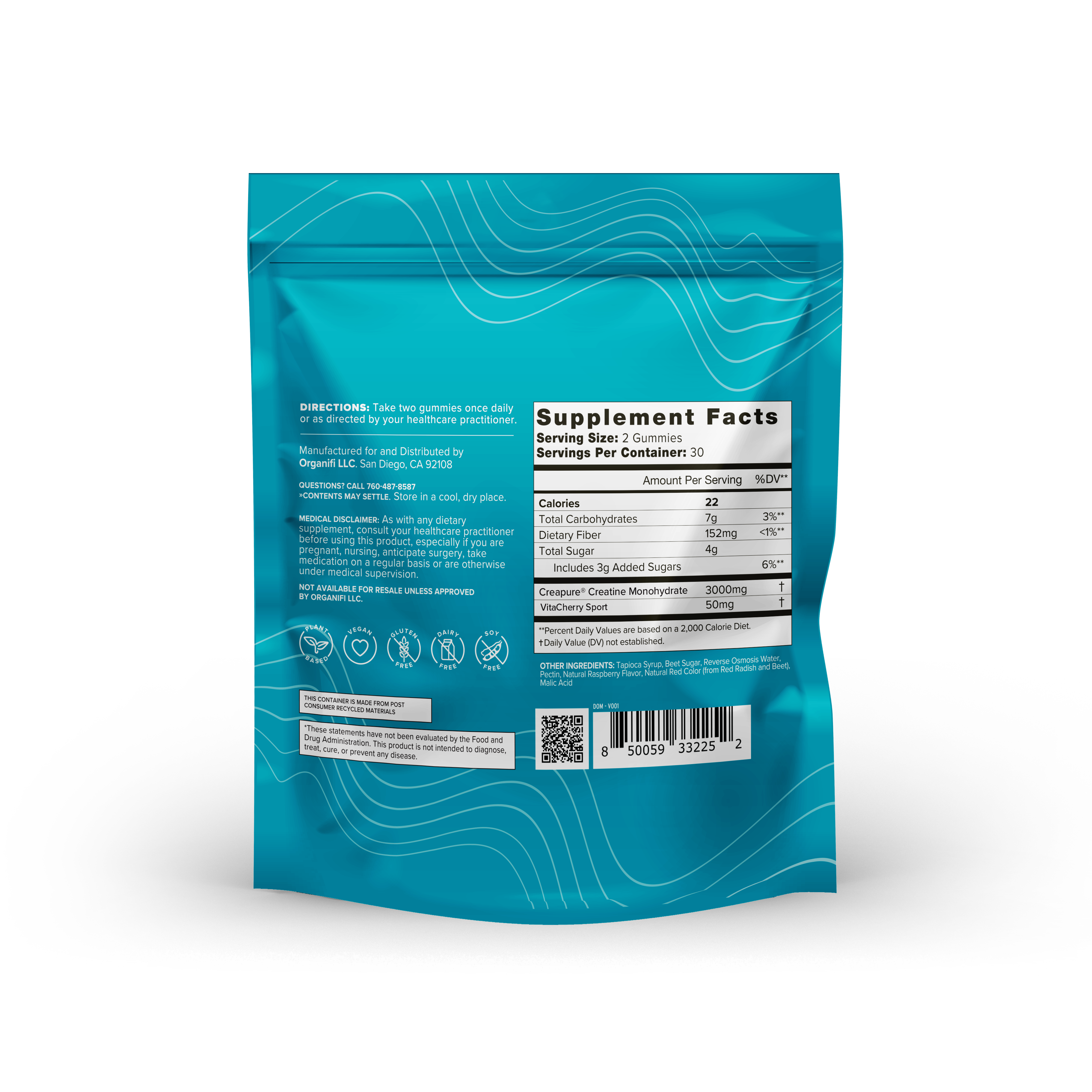 Creatine Cherry Chews | Organifi