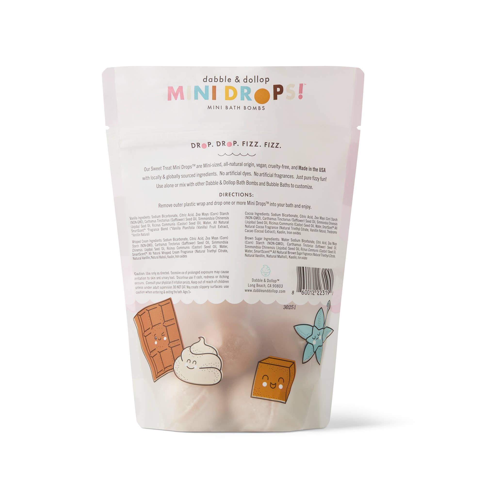 Mini Drops Bath Bombs - Sweet Treat | Dabble & Dollup