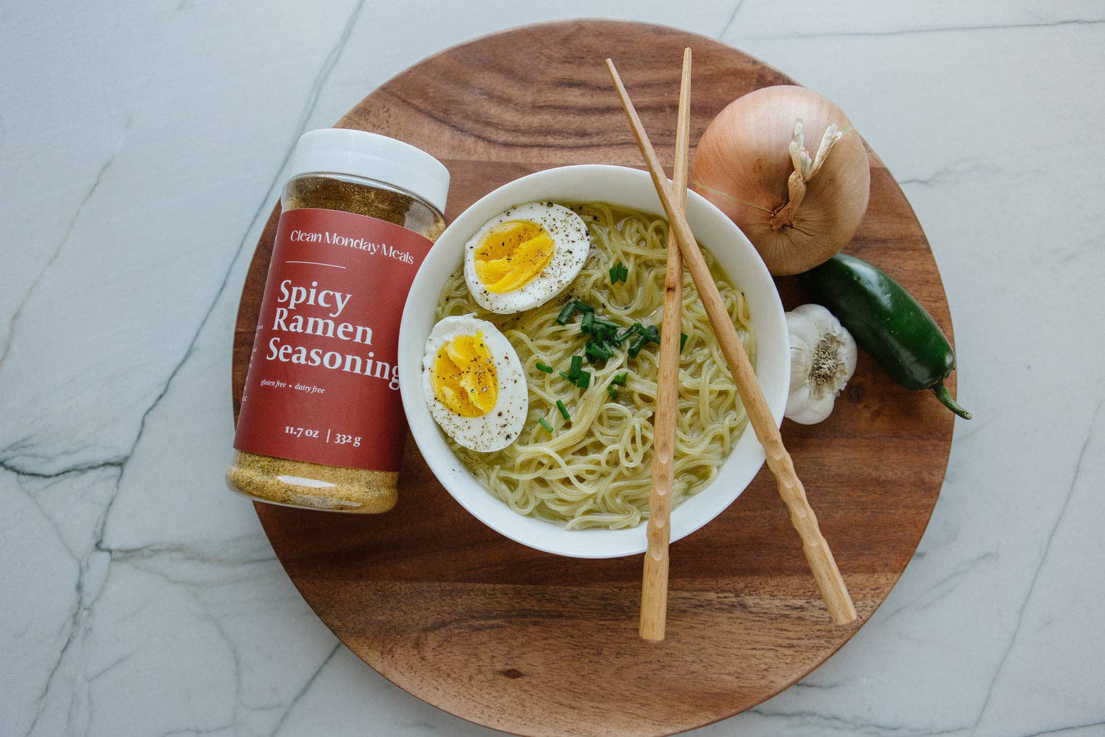 Spicy Ramen Seasoning | Clean Monday Meals