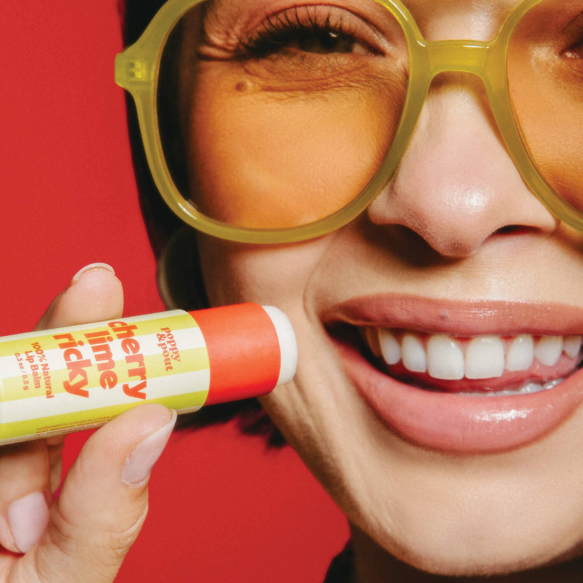 Lip Balm Retro Refreshers | Cherry Lime Ricky | Poppy and Pout