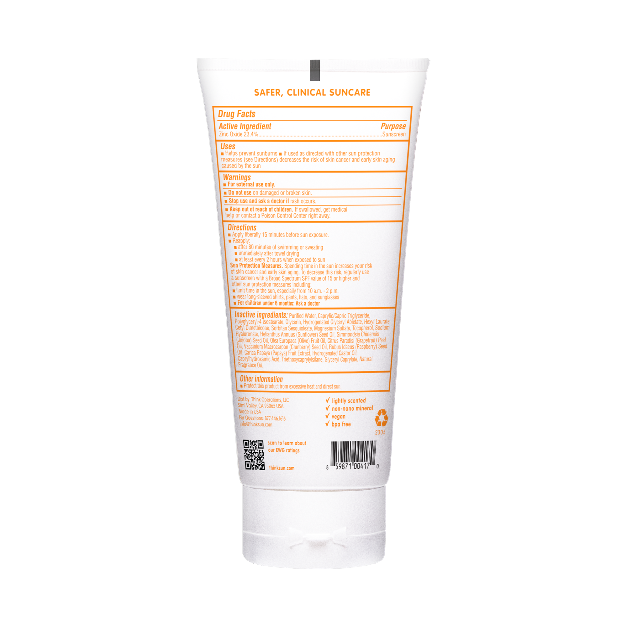 Baby SPF 50 Sunscreen | ThinkSun