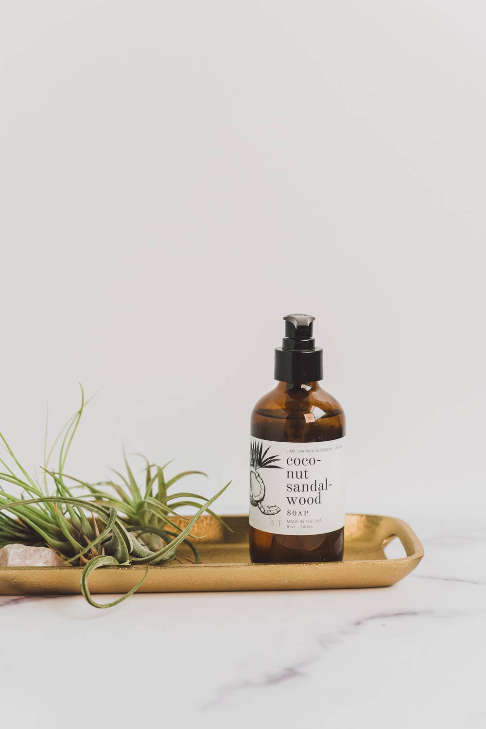 Hand Soap 8 oz Coconut Sandalwood  | Broken Top Goods