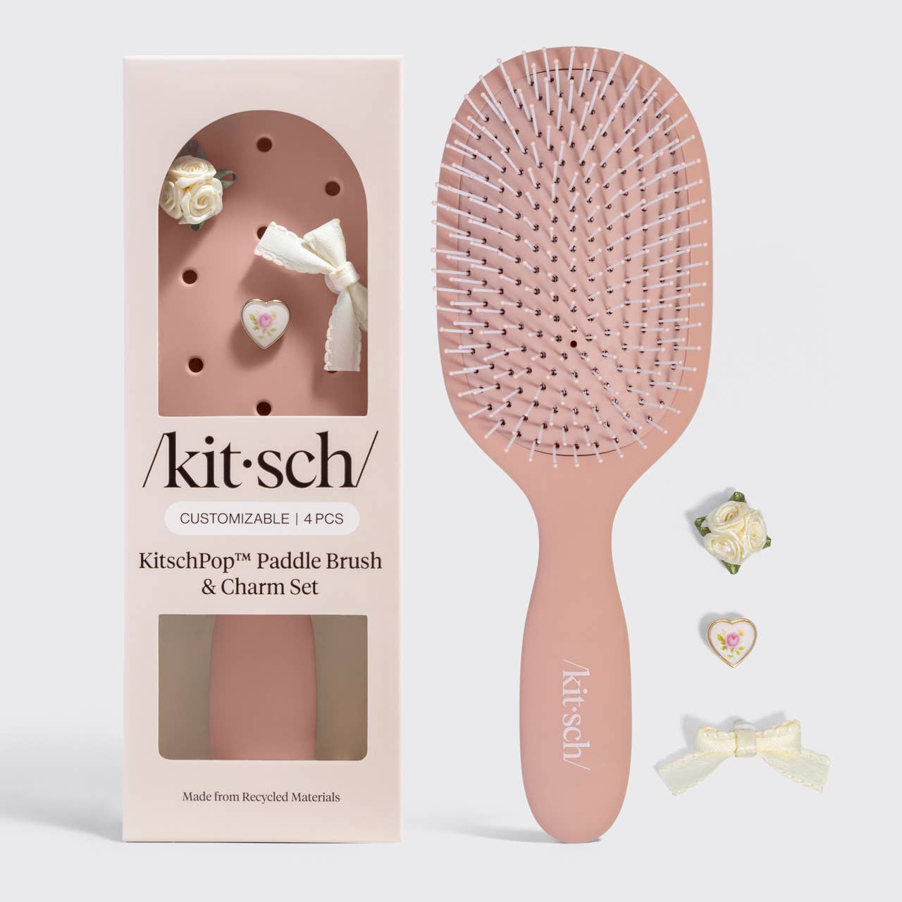 KitschPop™️ Paddle Brush - Terracotta | KITSCH