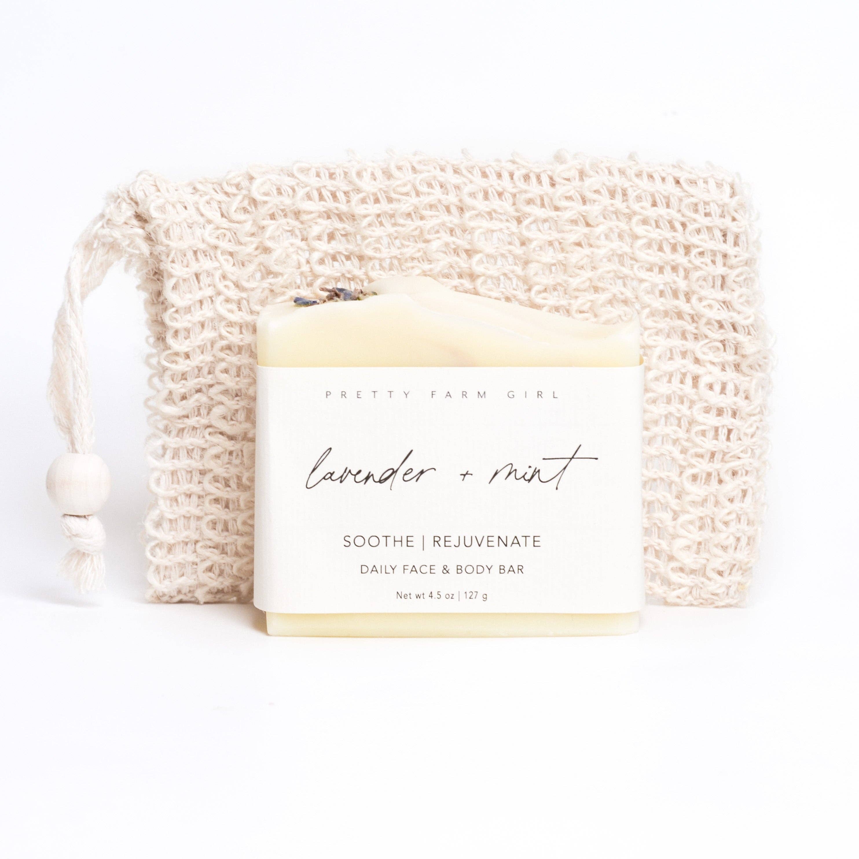 Lavender + Mint Soap | Pretty Farm Girl