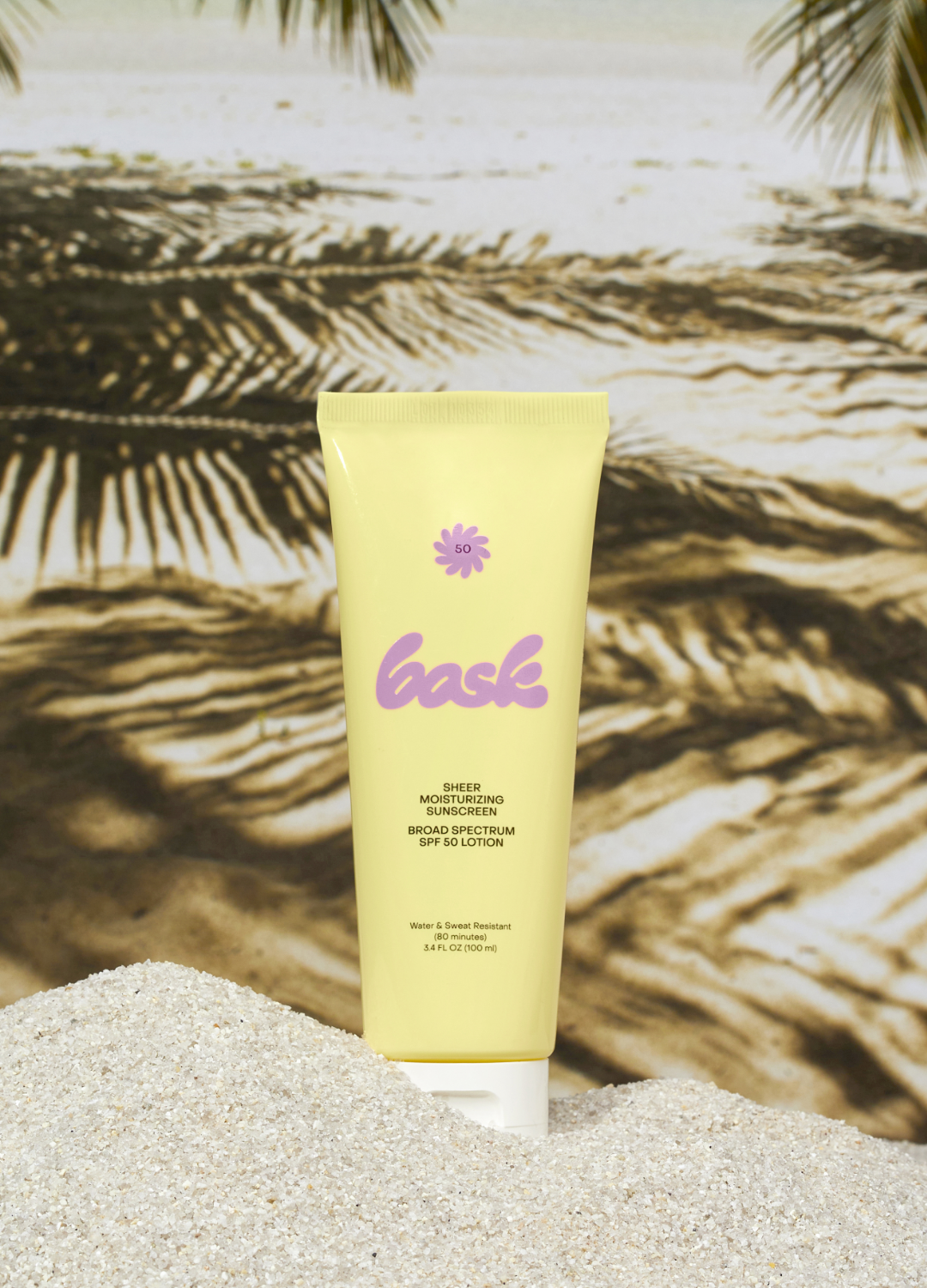 Bask SPF 50 Lotion Sunscreen Travel Size | Bask